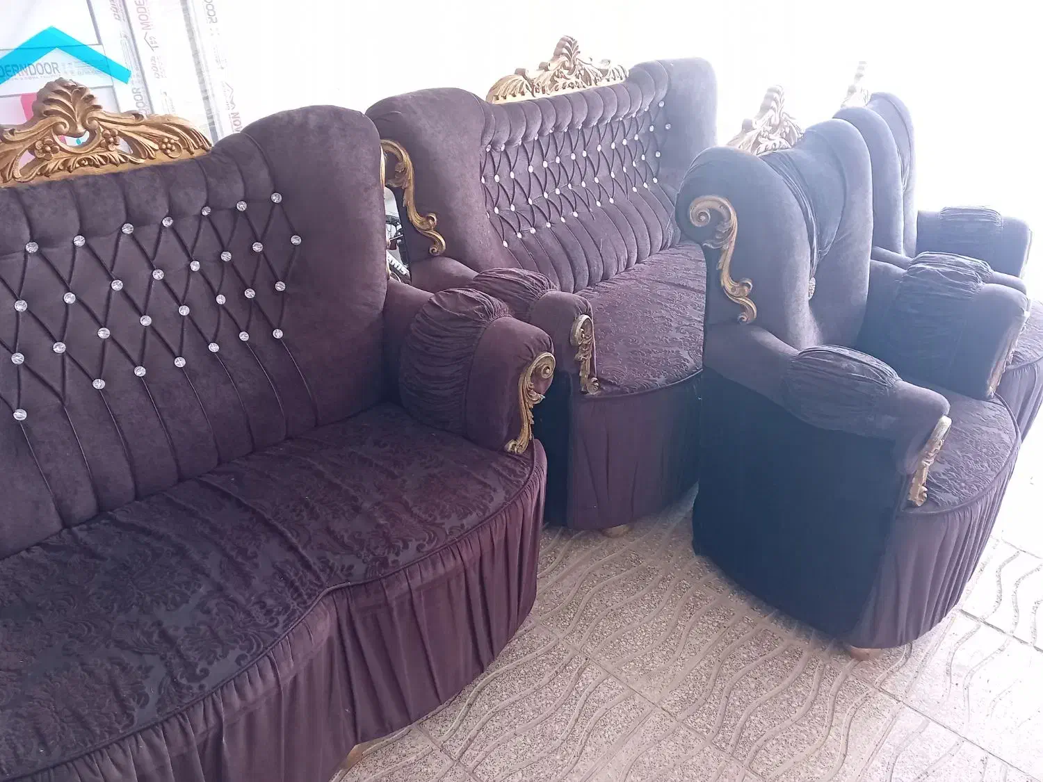 مبل ۷نفره|مبلمان خانگی و میز عسلی|سیروان, |دیوار