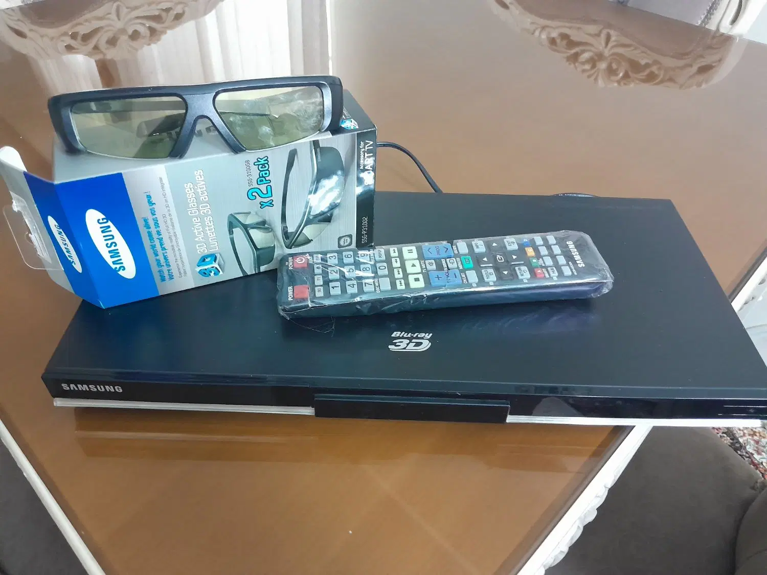 یک دستگاه بلوری ری سامسونگ3D|پخشکننده DVD و ویدیو|تهران, هفت حوض|دیوار