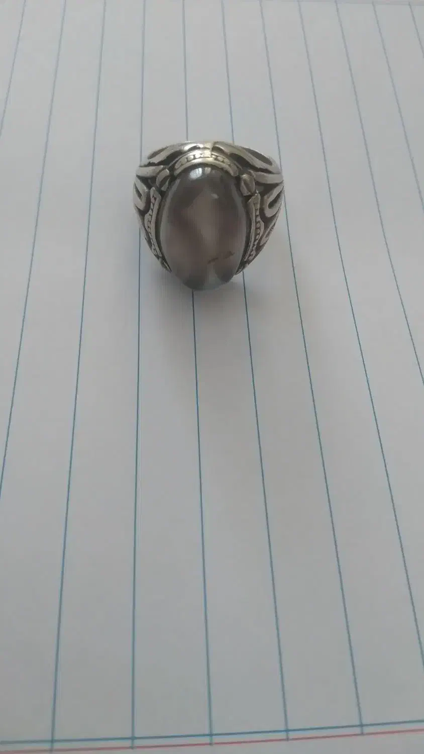 انگشتر نقره ۸۰|جواهرات|گناباد, |دیوار