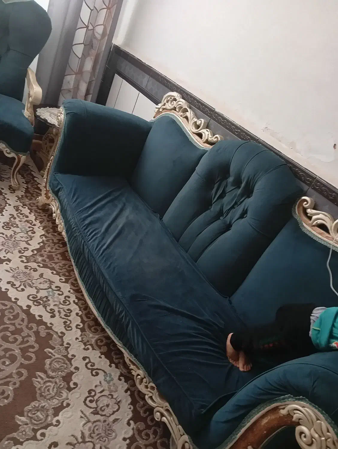 مبل ۸نفره درحد نو|مبلمان خانگی و میز عسلی|دورود, |دیوار