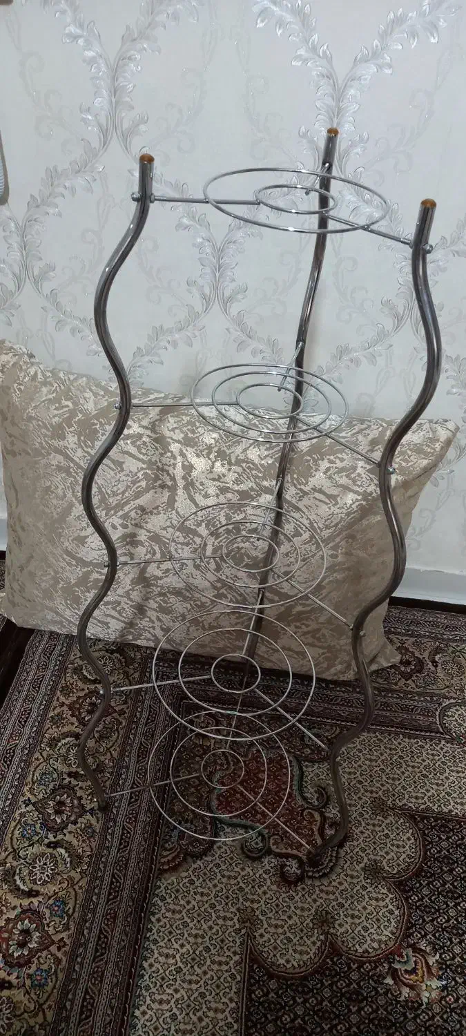 فروش پایه قابلمه ۵طبقه|آب‌چکان و نظم‌دهنده ظروف|ارومیه, |دیوار