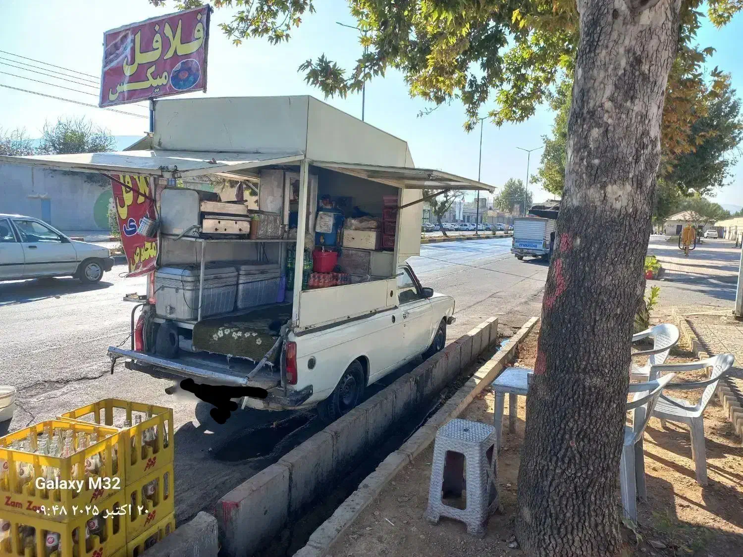 وانت فلافلی سیار  سنندج|خودرو سواری و وانت|کرمانشاه, |دیوار