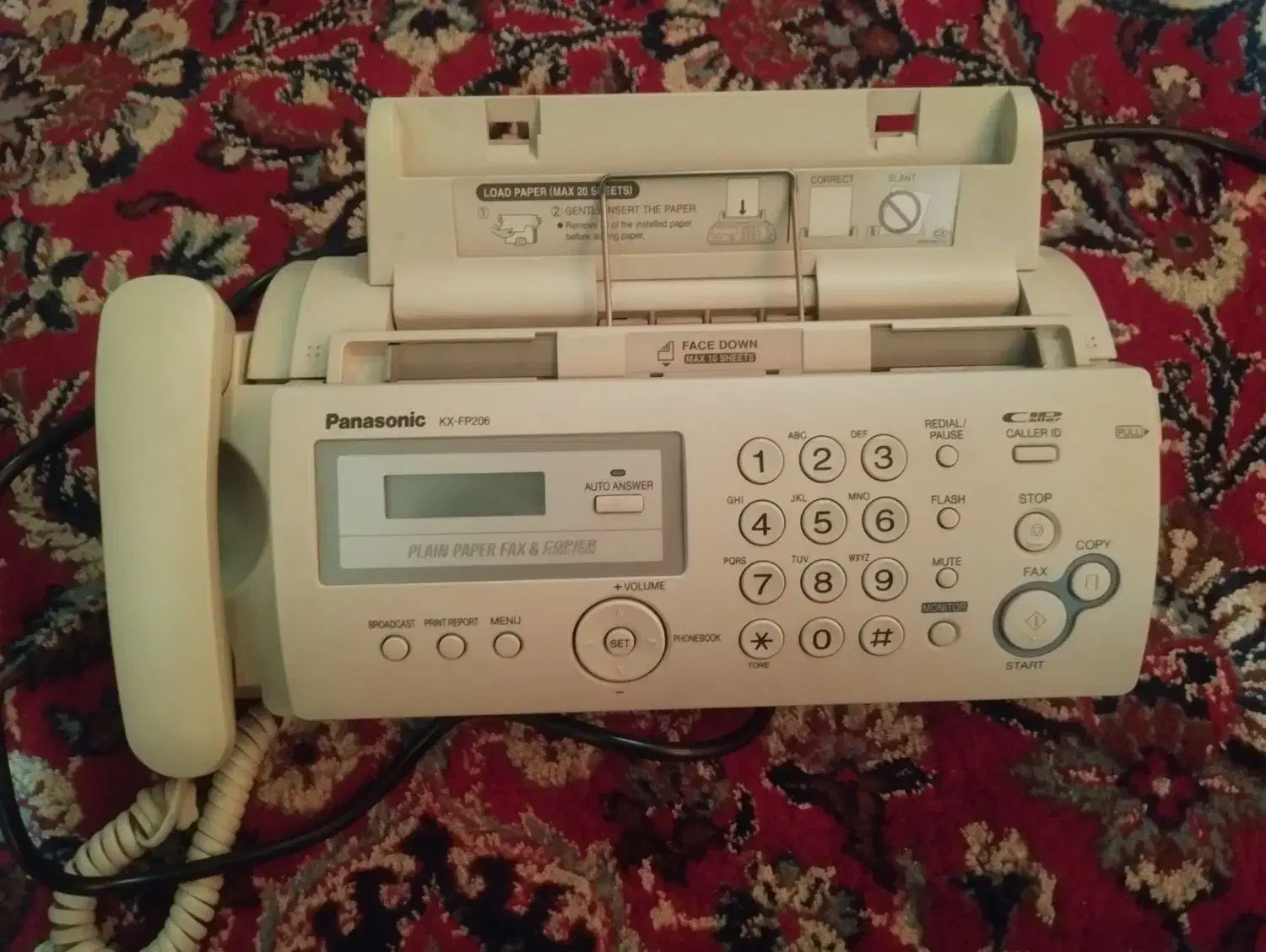 تلفن فکس کاملا سالم|پرینتر، اسکنر، کپی، فکس|گنبد کاووس, |دیوار