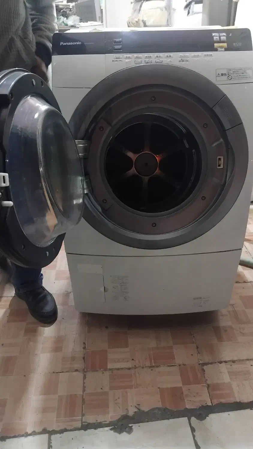 پاناسونیک ژاپنی|ماشین لباسشویی و خشککن لباس|شوشتر, |دیوار