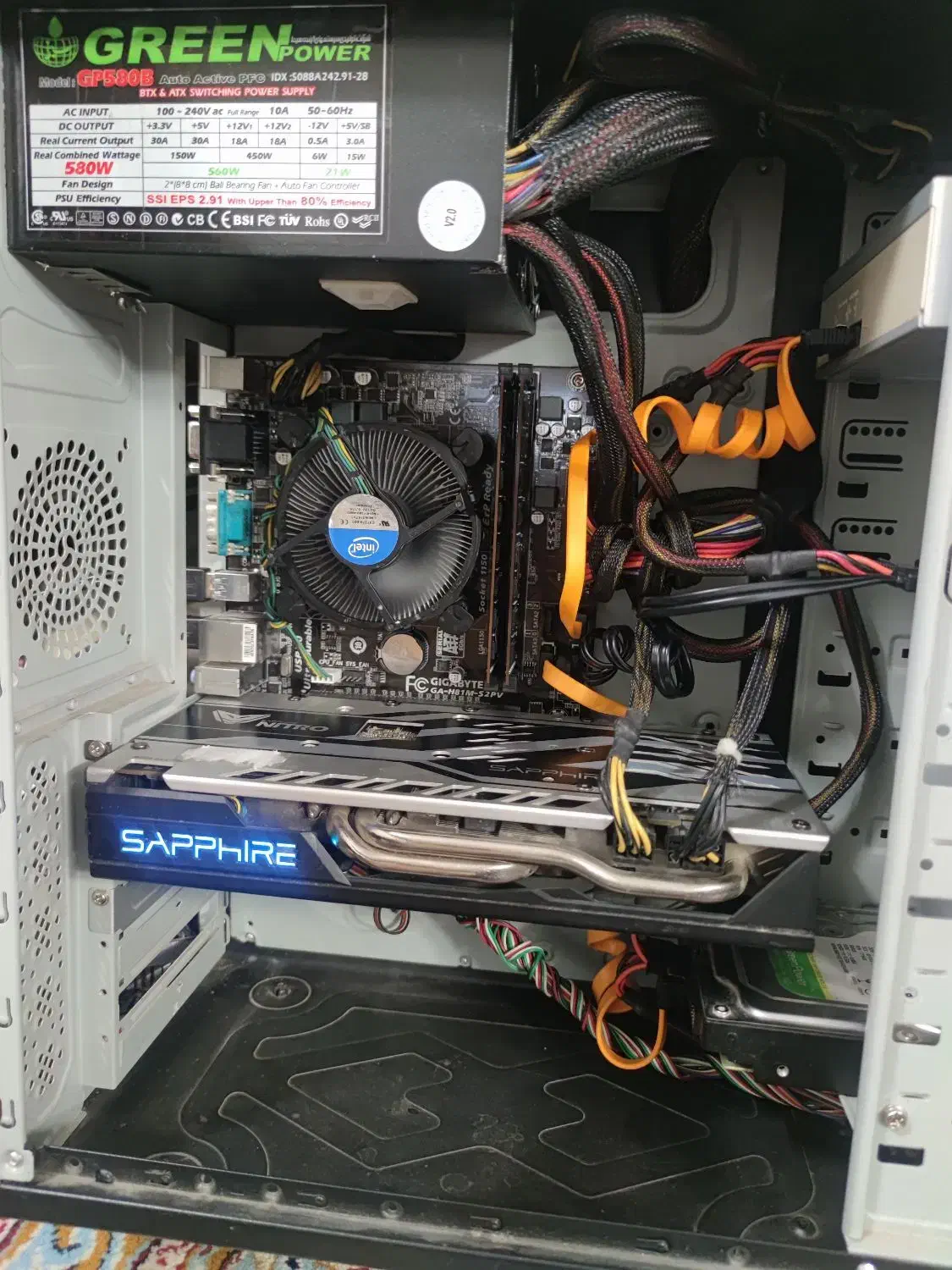 کیس گیمینگ کم کار|رایانه رومیزی|سبزوار, باهنر|دیوار