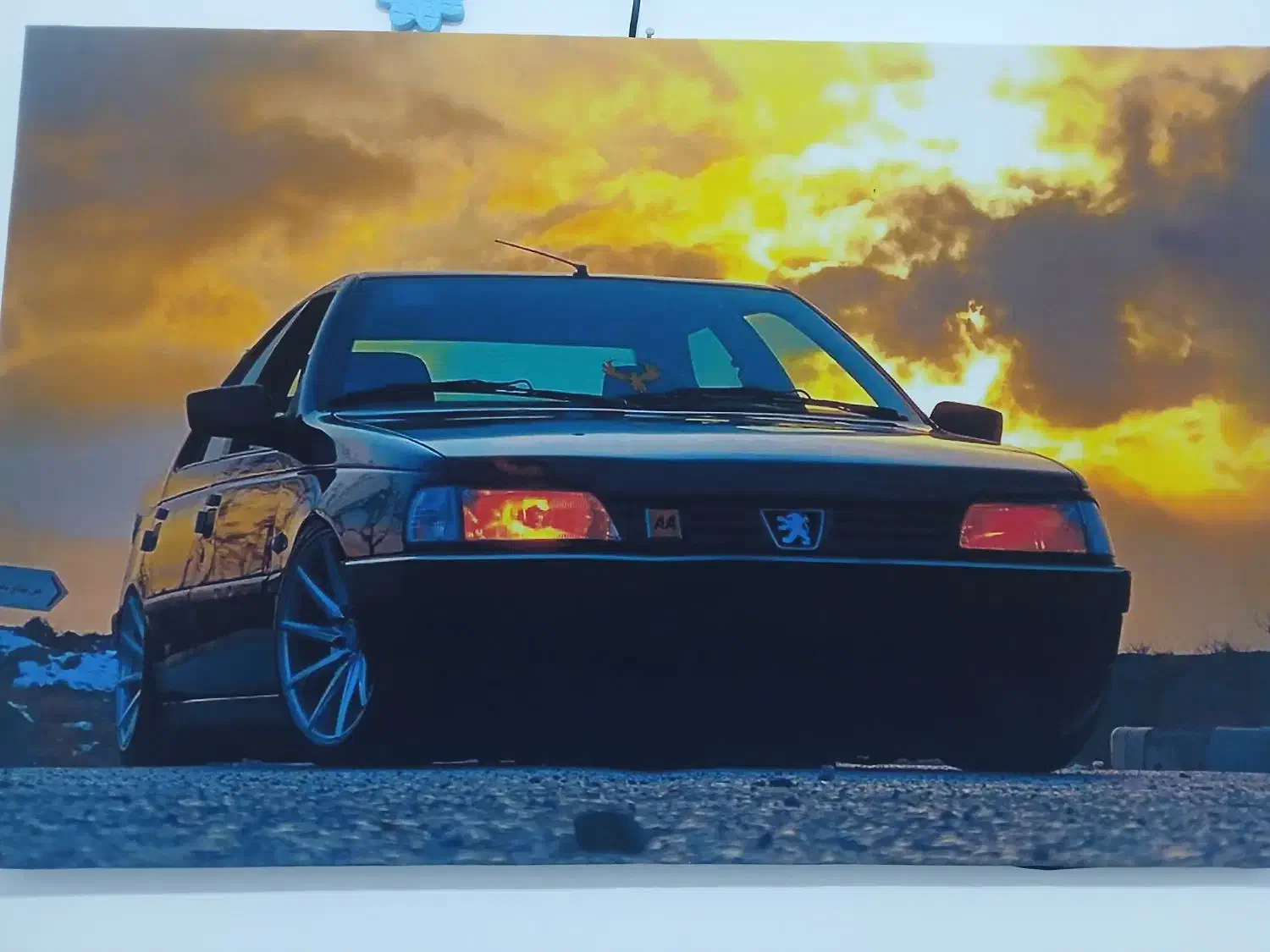 تابلو چراغ دار|تابلو، نقاشی، عکس|شیراز, کوشک میدان|دیوار