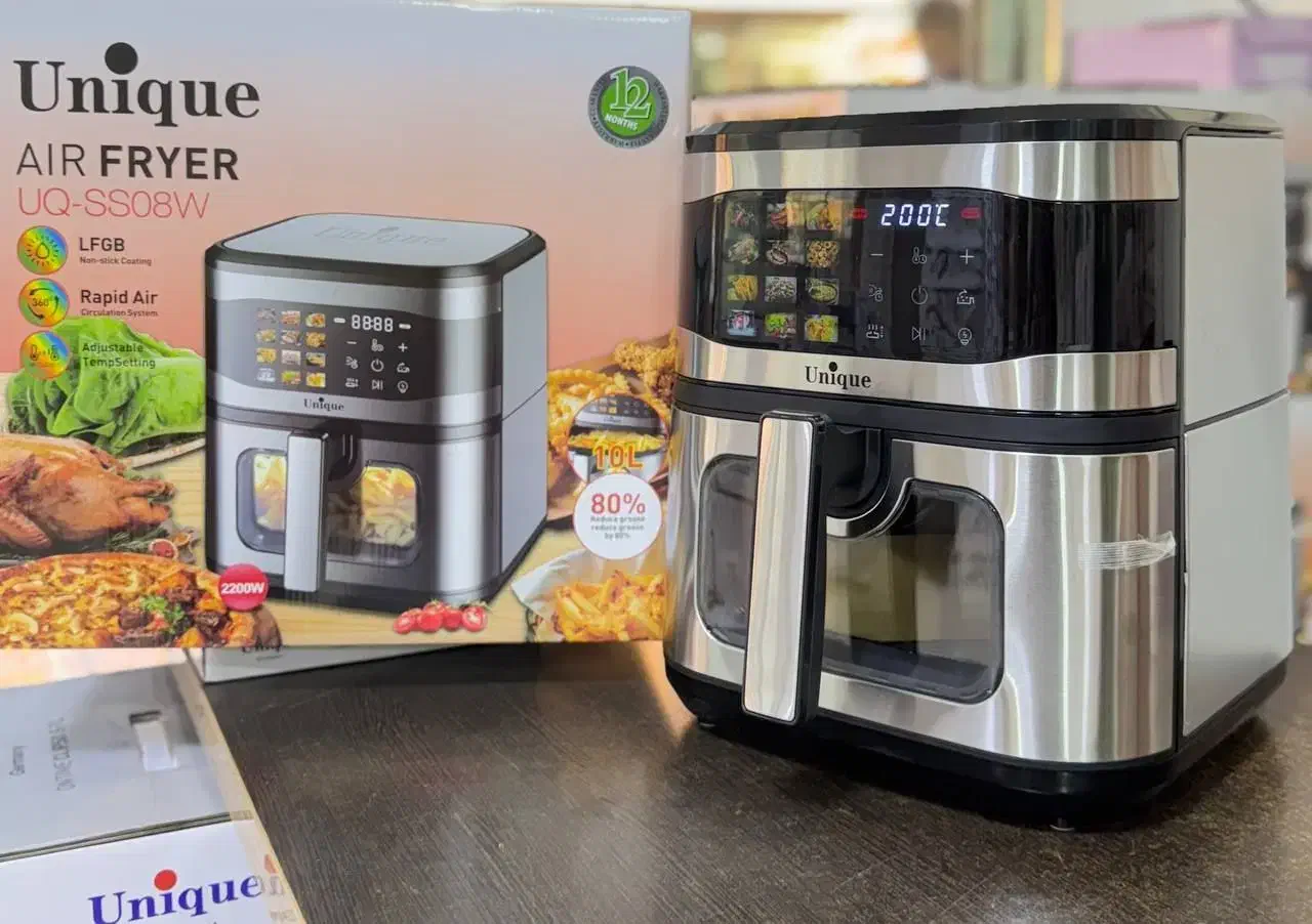 سرخ کن رژیمی بدون روغن یونیک دو المنته 10 لیتربزرگ|اجاق گاز و لوازم برقی پخت‌وپز|کرمانشاه, |دیوار