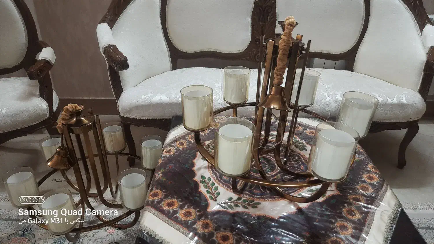 لوستر|لوستر و چراغ آویز|رفسنجان, |دیوار
