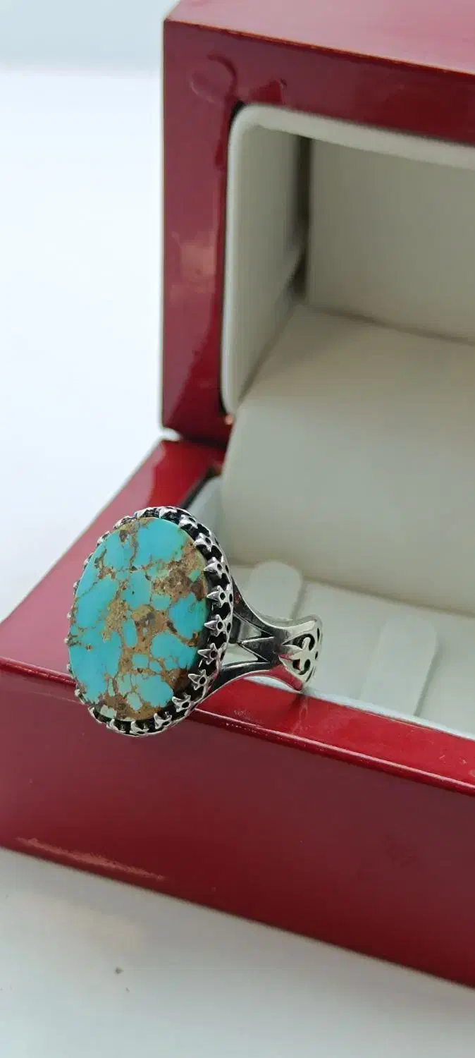 انگشترهای فیروزه طبیعی نیشابور اصل|جواهرات|مشهد, شیرودی|دیوار