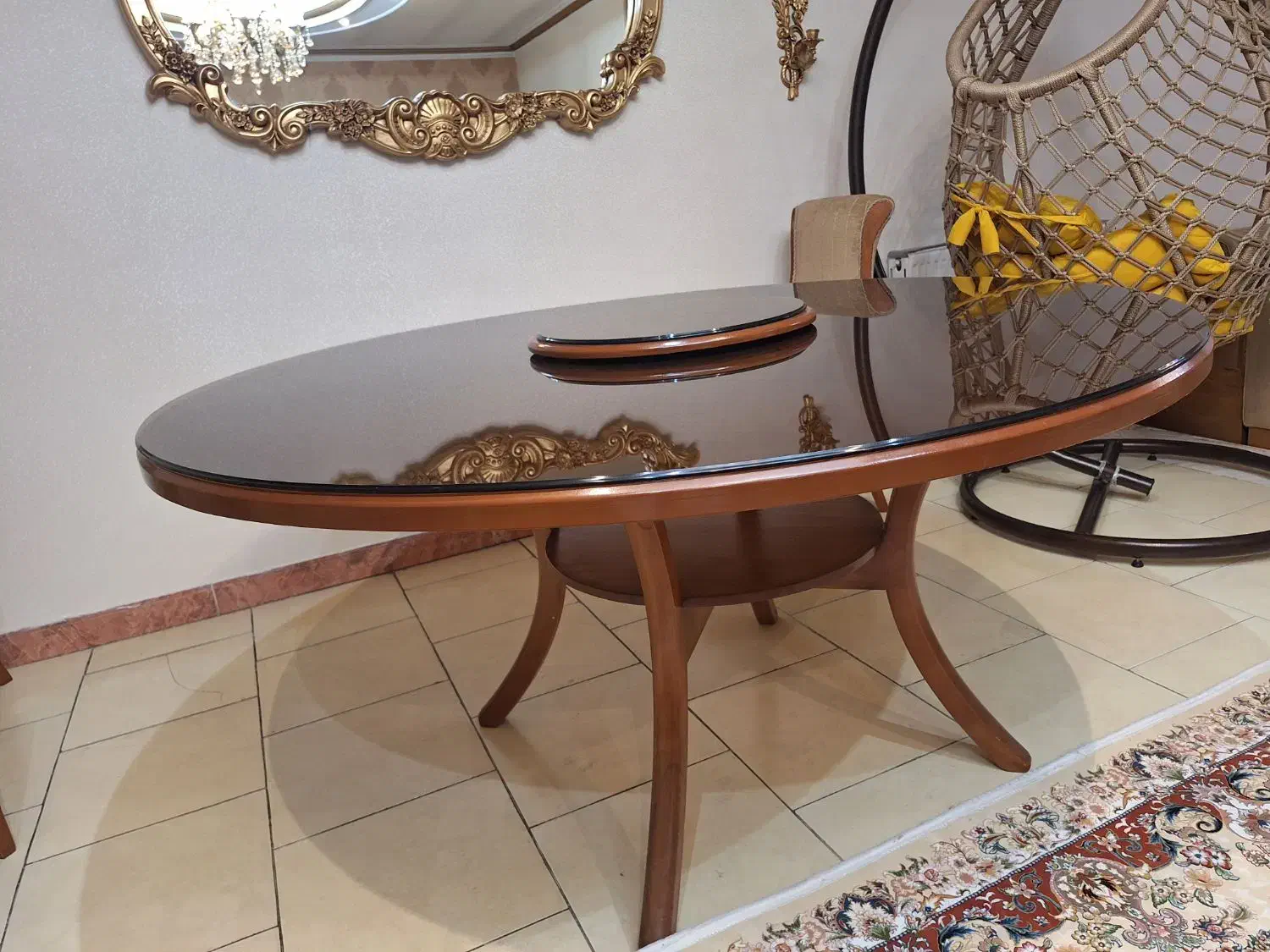 میز ناهار خوری ۸ نفره|میز و صندلی غذاخوری|مشکین‌دشت, |دیوار