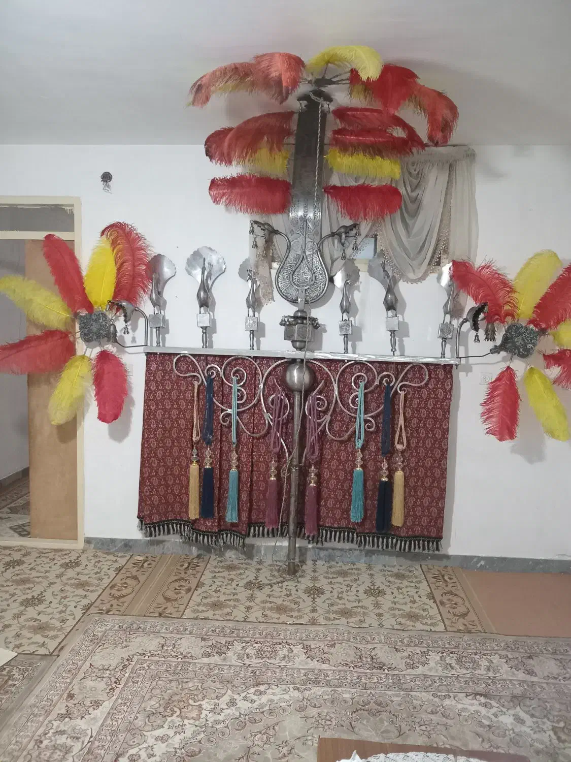 علامت|مجسمه، تندیس، ماکت|قرچک, مهدیه|دیوار