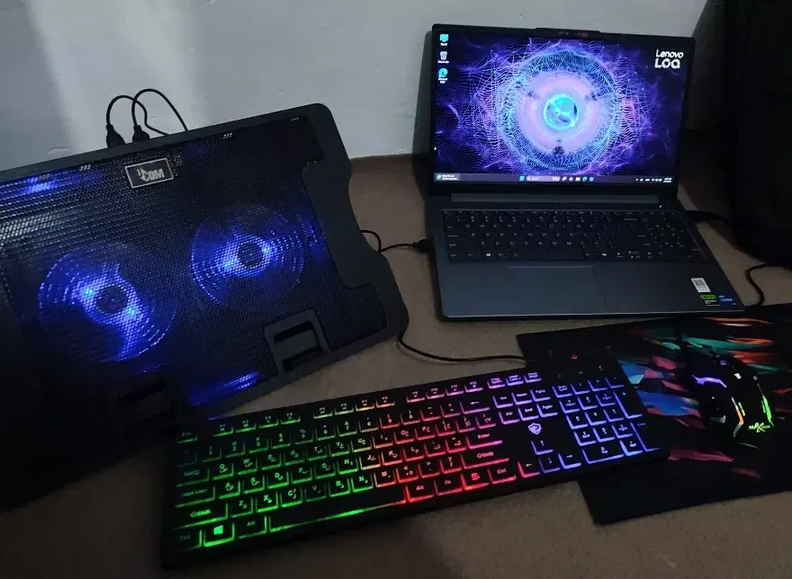 لپ تاپ گیمینگ LOQ نو با تجهیزات|رایانه همراه|مشهد, کوثر|دیوار