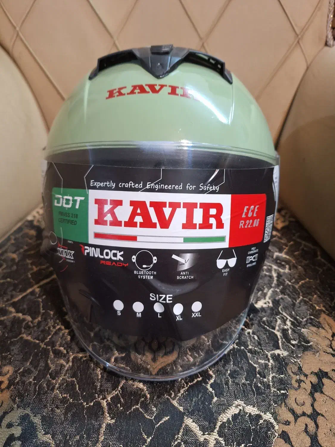 کلاه کاسکت موتور کویر|قطعات یدکی و لوازم جانبی|اصفهان, الهیه|دیوار