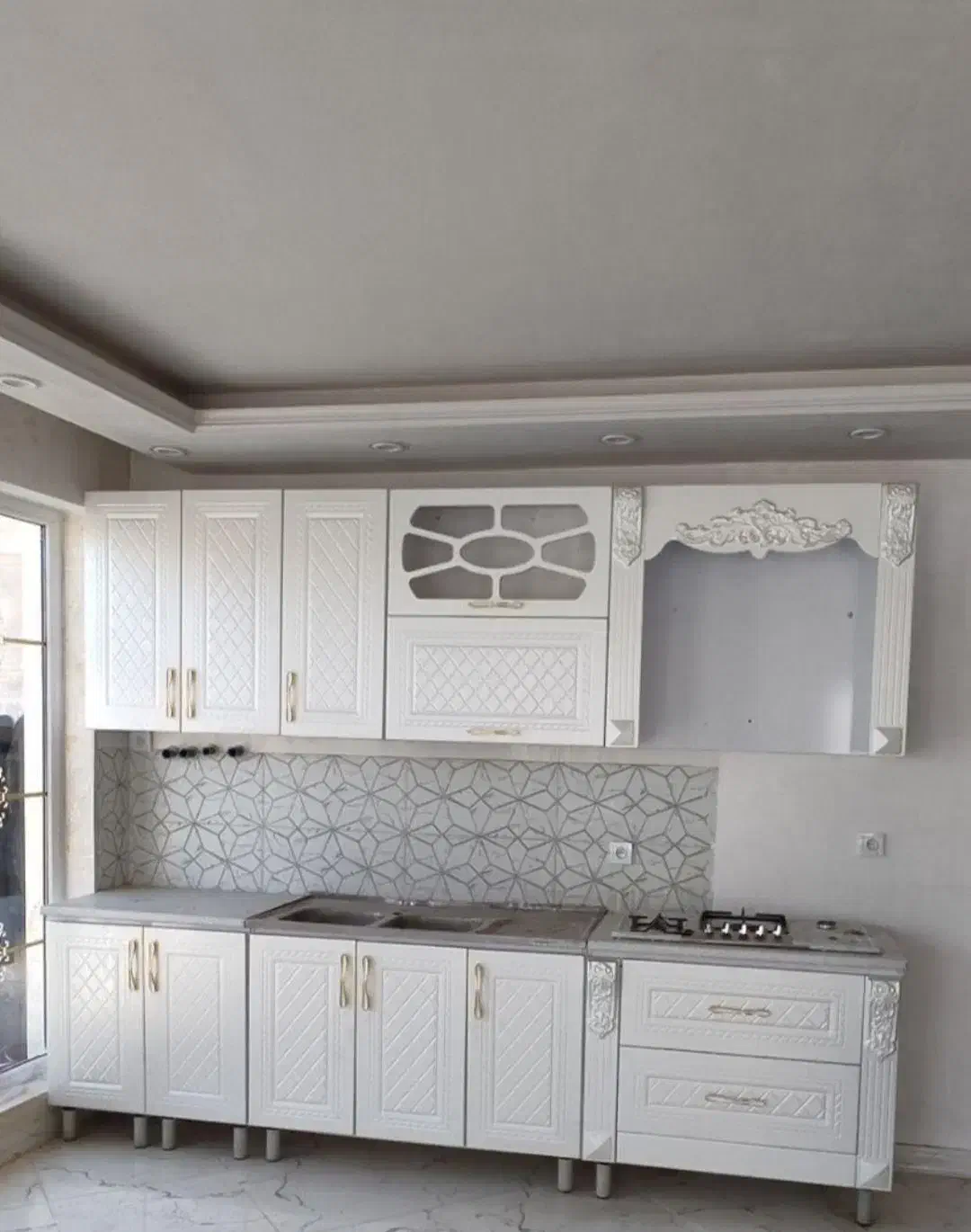 کابینت روکش کره و ایرانی کد ۴۴۱۱۸ آماده|مصالح و تجهیزات ساختمان|شاهرود, |دیوار