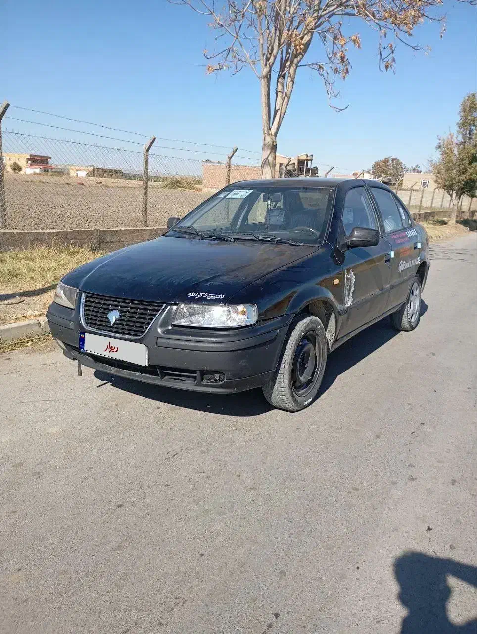 سمند 82مشکی با نامه کارشناسی|خودرو سواری و وانت|ارومیه, |دیوار