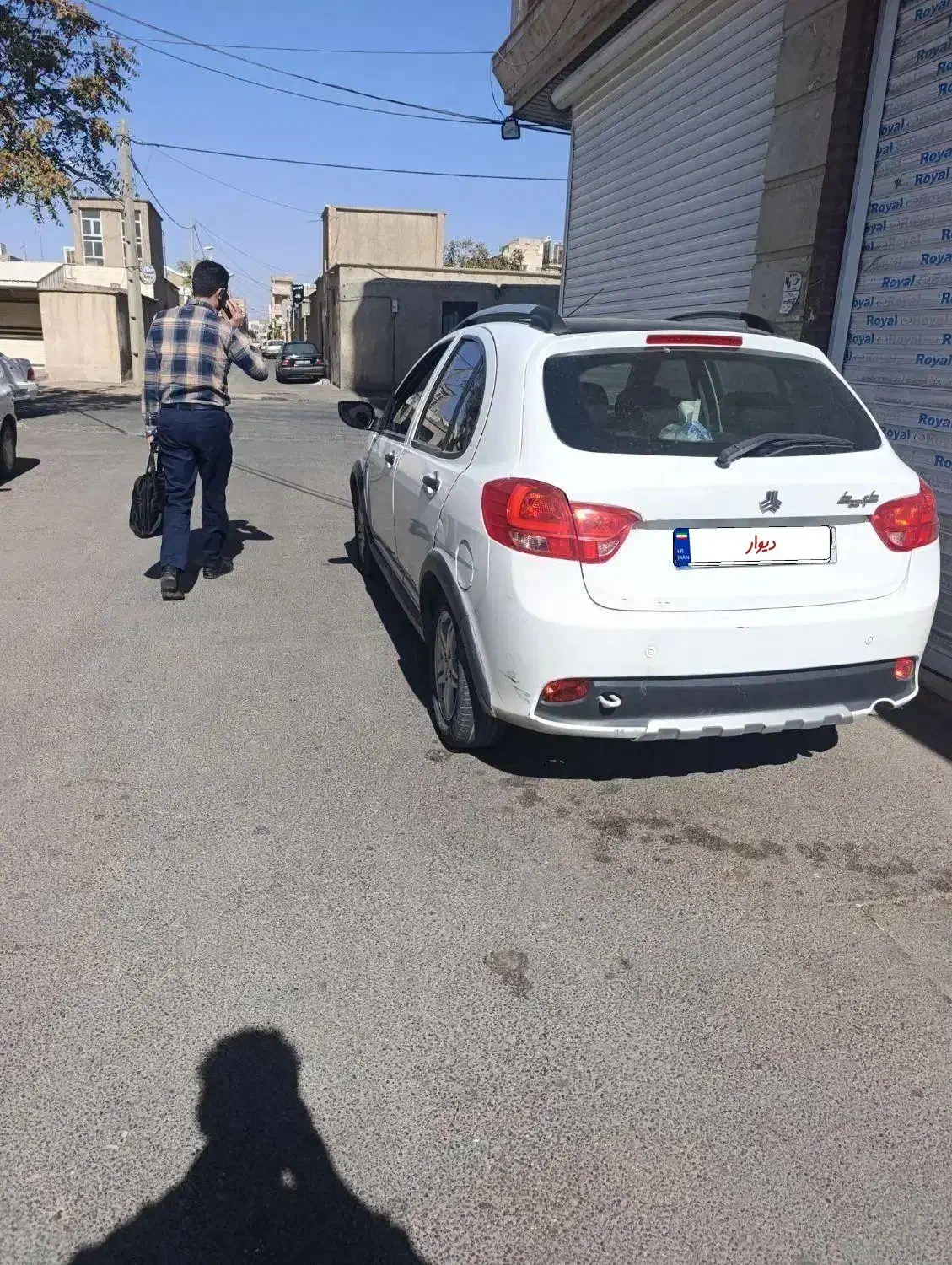 کوییک Rسفید مشکی پارس خودرو مدل 1401|خودرو سواری و وانت|دلیجان, |دیوار