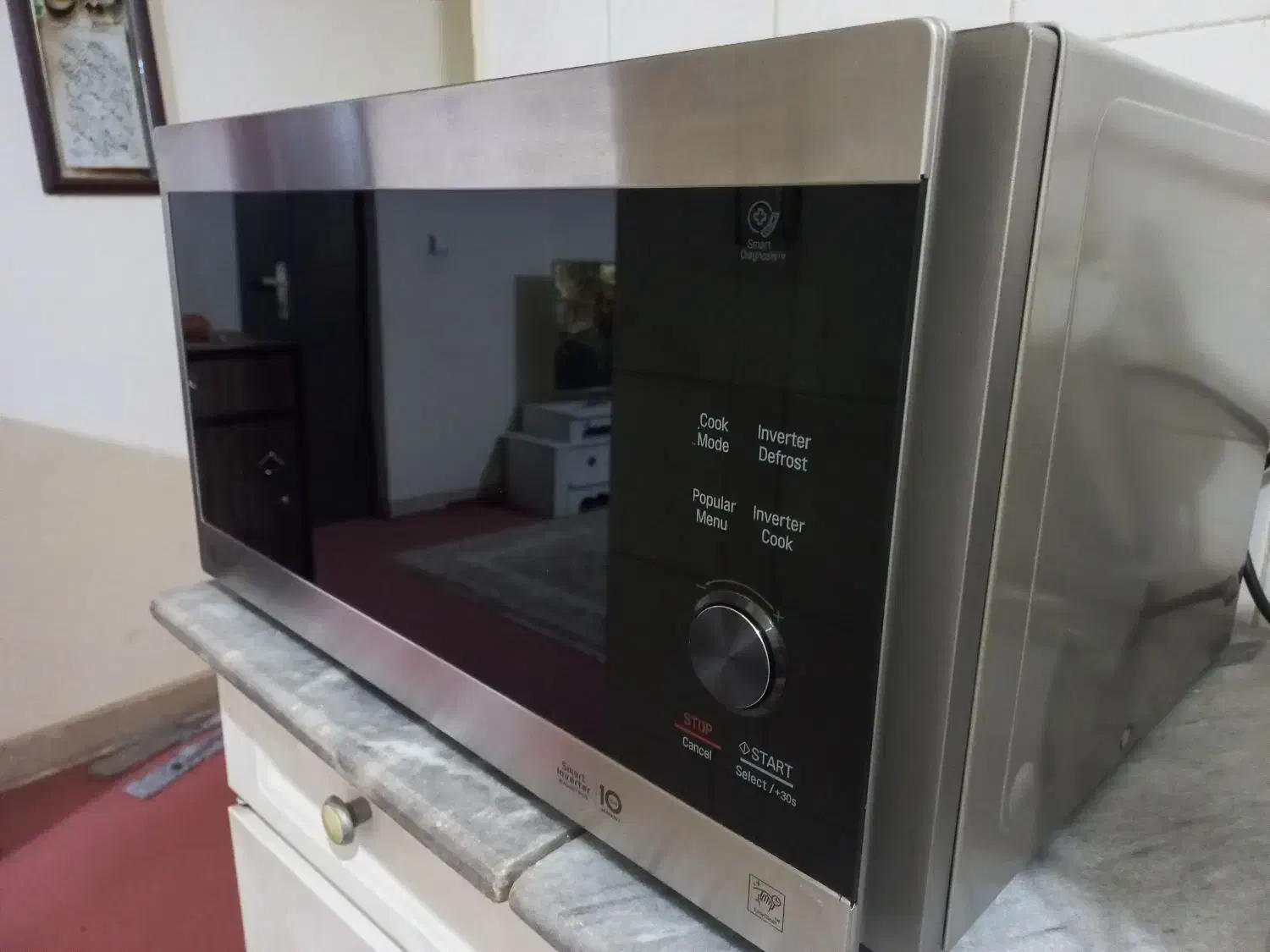 مایکروویو ال جی ۴۲ لیتر|اجاق گاز و لوازم برقی پخت‌وپز|دماوند, گیلاوند|دیوار