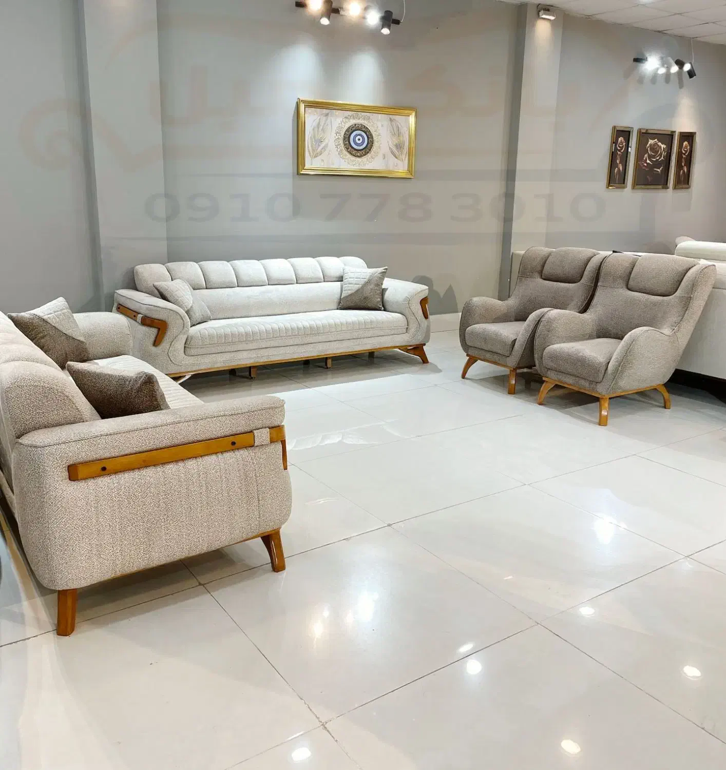 مبل ناپولی ×× بانک مبل ××|مبلمان خانگی و میز عسلی|خرمآباد, |دیوار