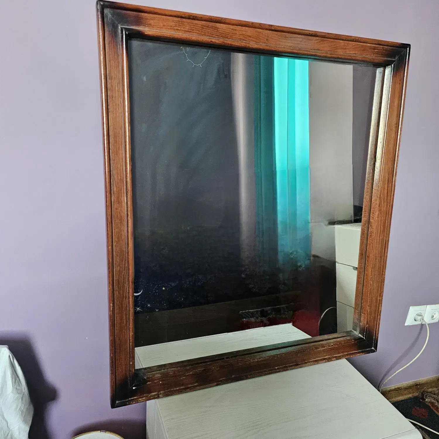 آینه قدیمی|آینه|اراک, |دیوار