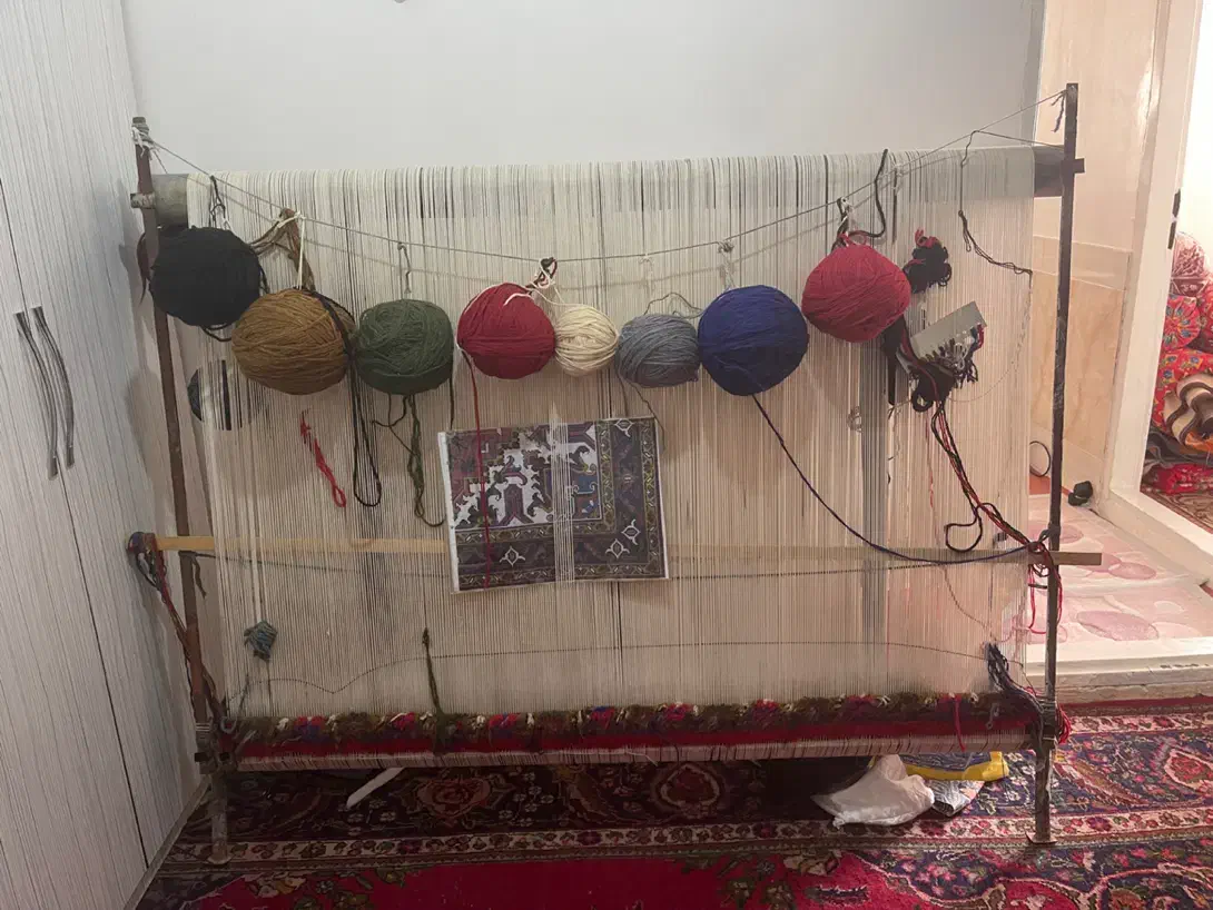 دژگاه فرش دستباف ۲در۱/۵ متر|فرش|ملکان, |دیوار