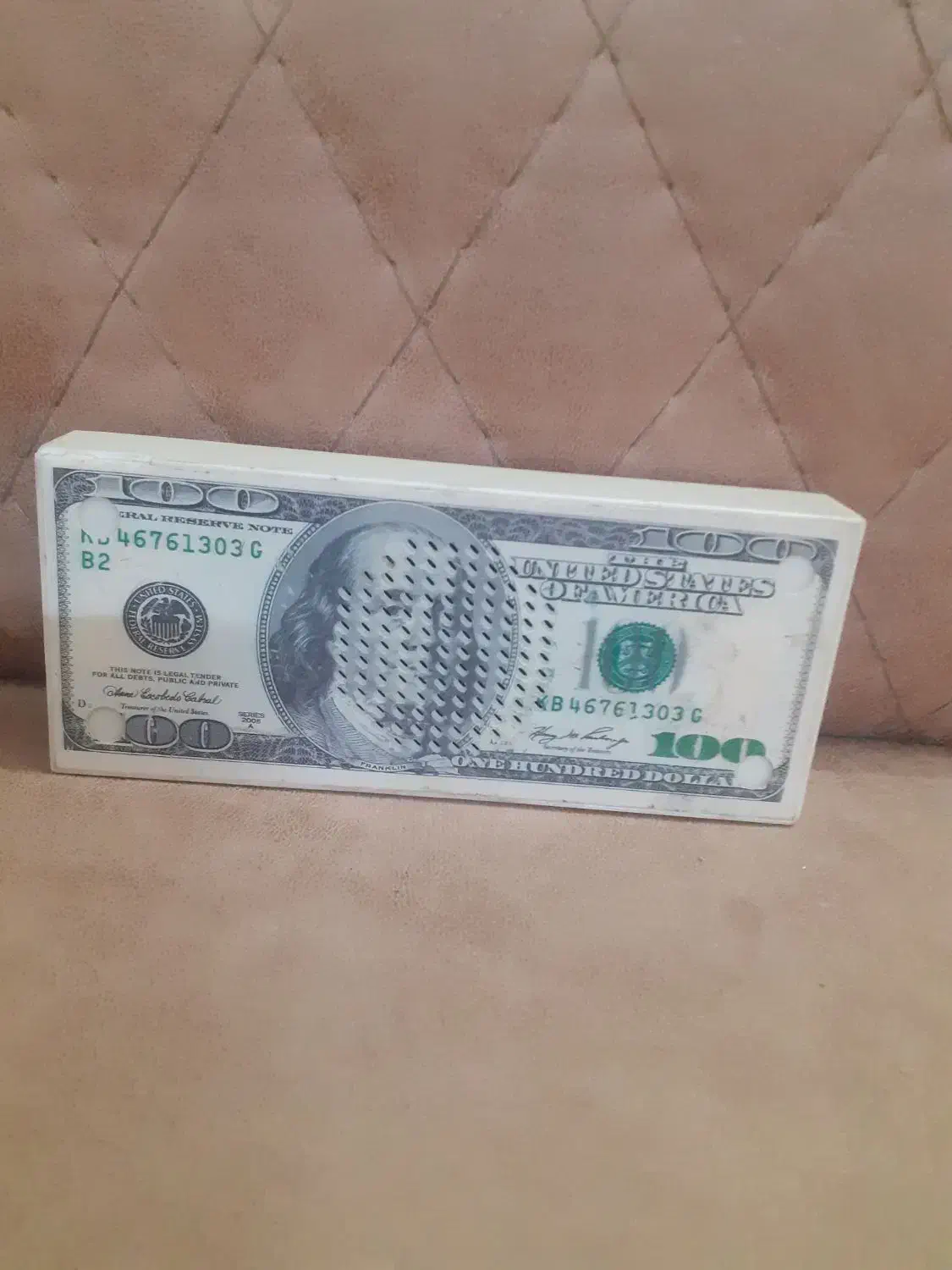 اسپیکر طرح دلار کاملا سالم و بدون ایراد|پخشکننده همراه|مشهد, کوشش|دیوار