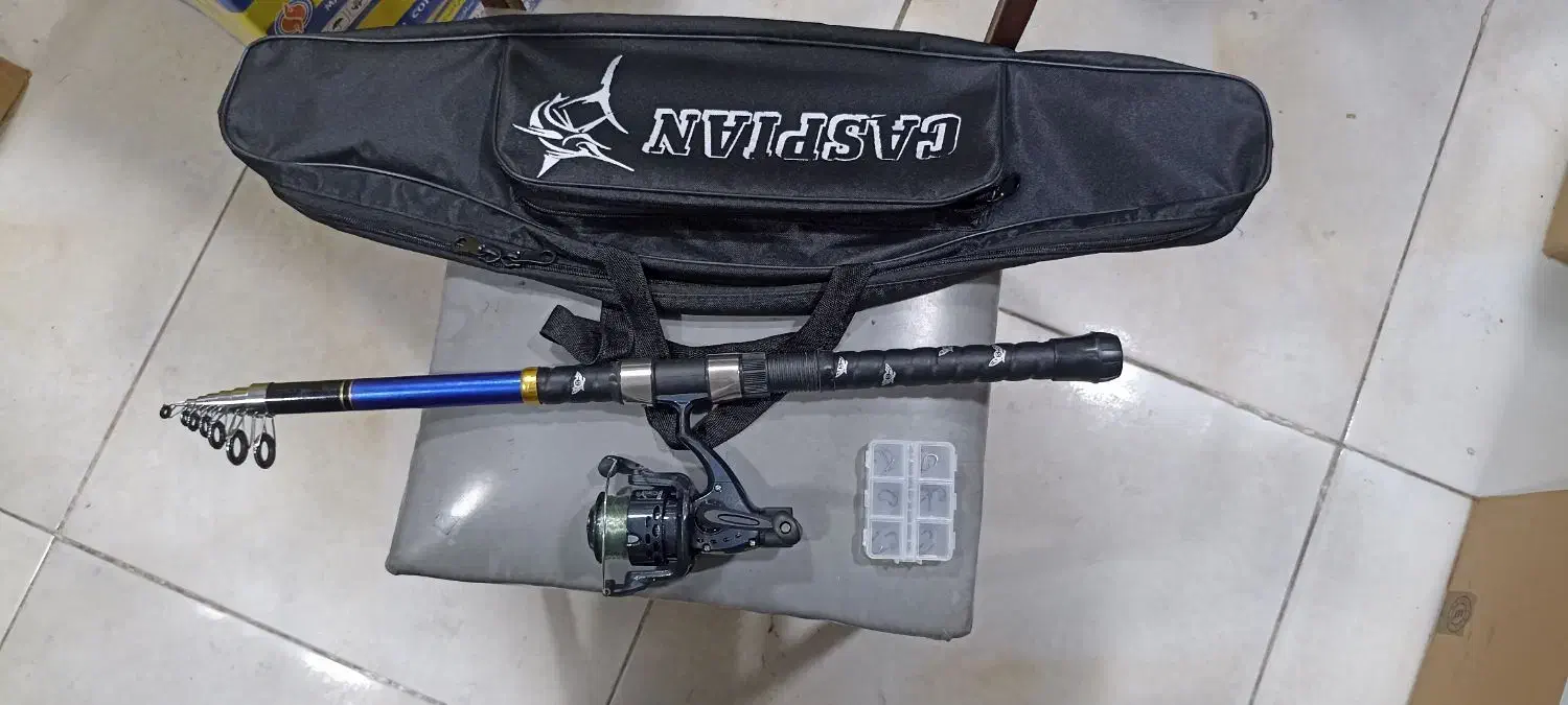 چوب و چرخ ماهیگیری نو لوازم ماهیگیری|ماهیگیری|رشت, سعدی (تختی)|دیوار