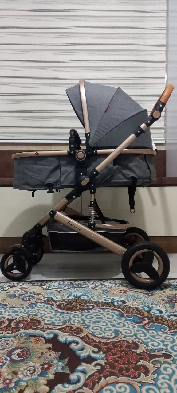 کالسکه کاملا تمیزو نو (کریرصندلی ماشین) و ساک|کالسکه و لوازم جانبی|اراک, |دیوار