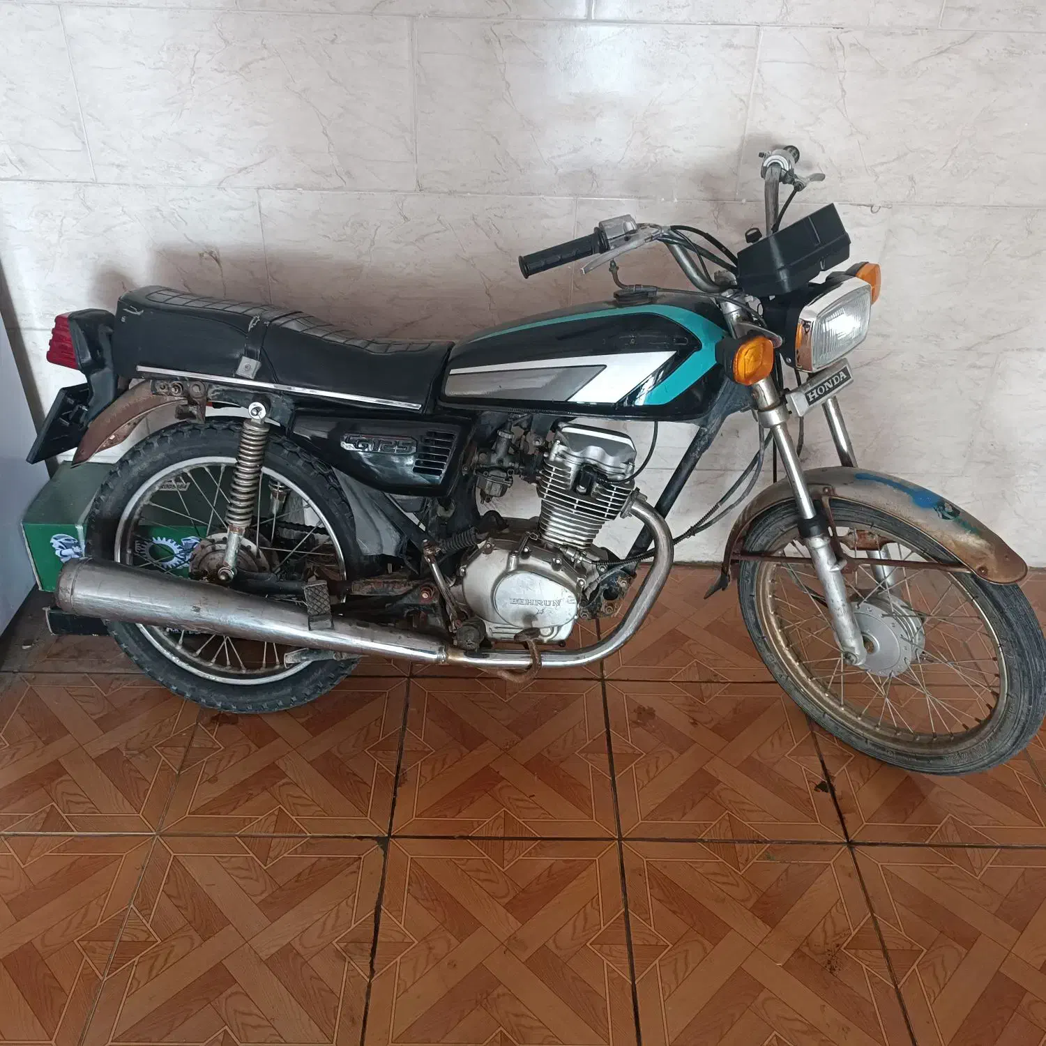 موتور مزایده|موتورسیکلت|بندر گناوه, |دیوار