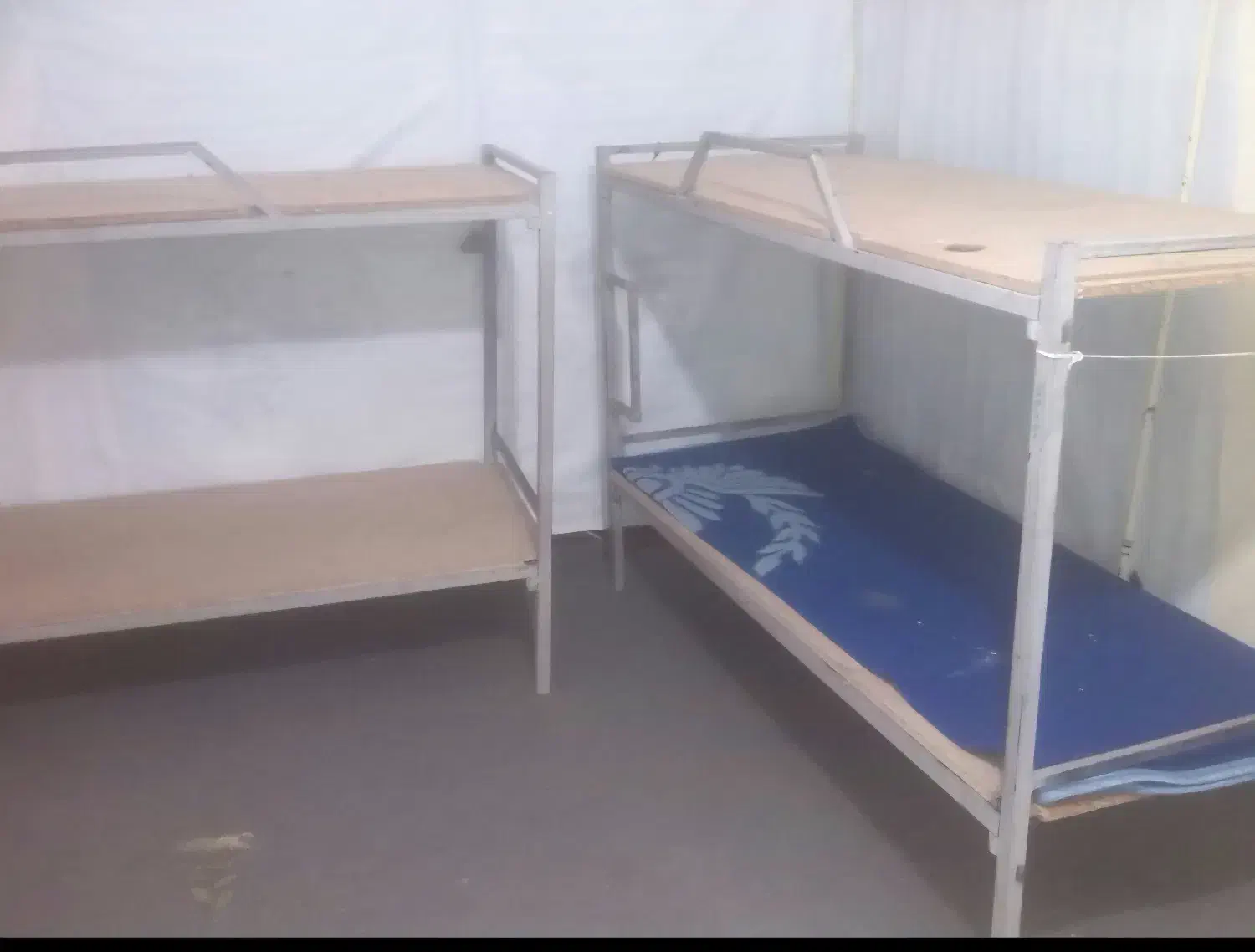 تختخواب فلزی دو طبقه|تخت و سرویس خواب|مشگین شهر, |دیوار