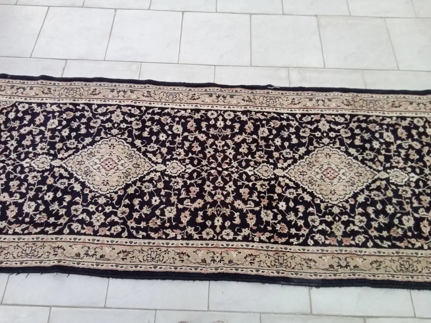 دو عدد کناره فرش یک در سه متر|فرش|کرمانشاه, |دیوار