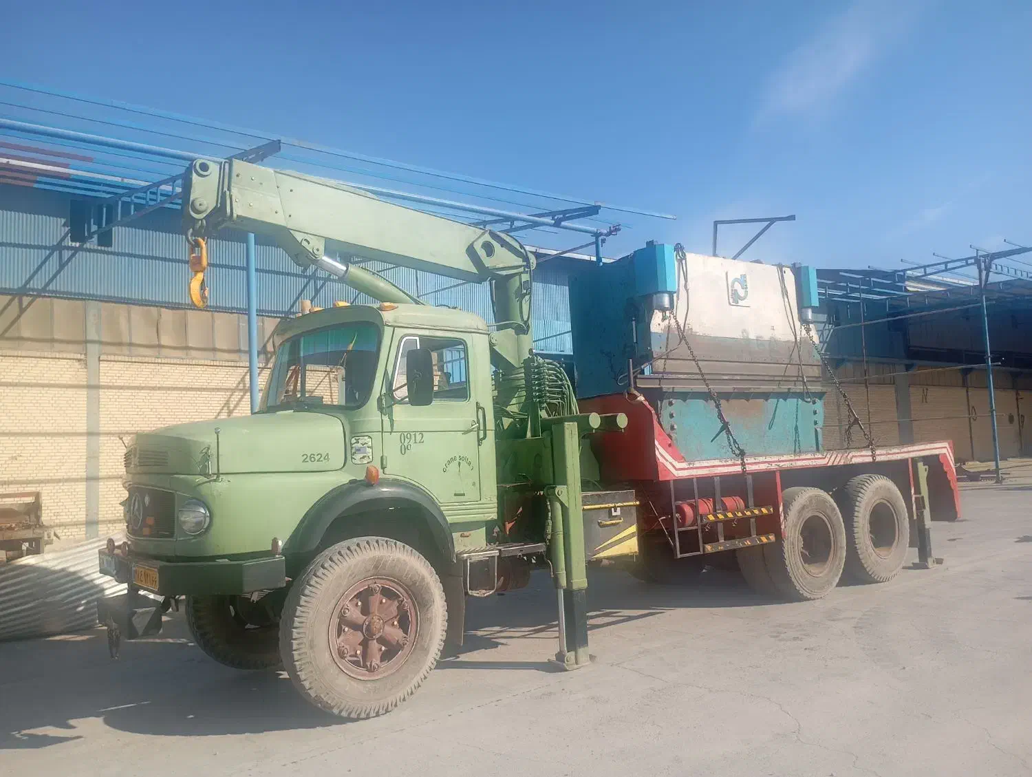 جرثقیل کفی دار|خدمات حمل و نقل|کهریزک, |دیوار