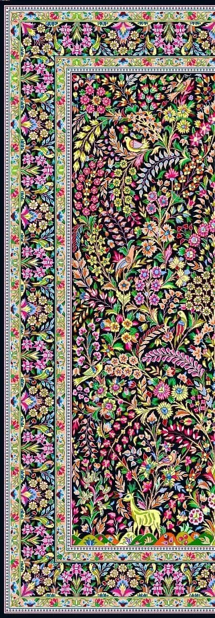 طرح نقشه قالی کرمانی تولید در کرمان|فرش|کرمان, |دیوار