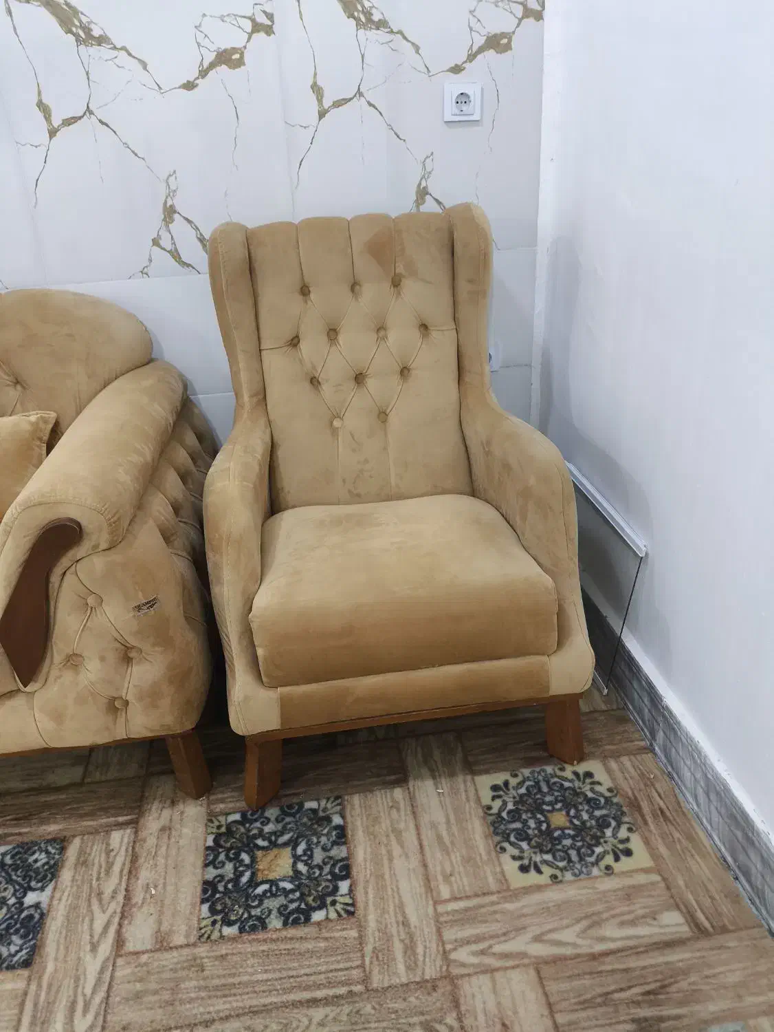 مبل 7نفره درحد نو|مبلمان خانگی و میز عسلی|امیدیه, |دیوار