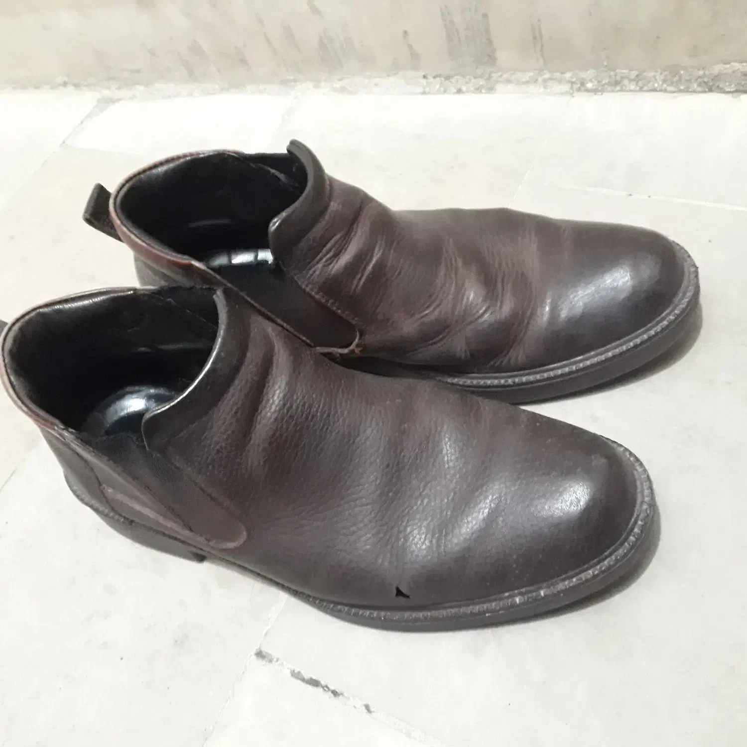 کفش چرمی مردانه سایز 40|کیف، کفش، کمربند|اصفهان, محمودیه|دیوار