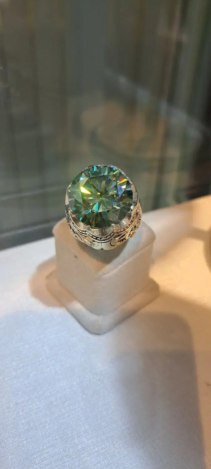 انگشتر نقره دست ساز قلم زنی|جواهرات|مشهد, کوی ولیعصر|دیوار