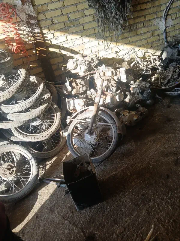 لوازم اوارقی موتور هندا ۷۰یاماها ۱۰۰وهندافقط کلی|قطعات یدکی و لوازم جانبی|تاکستان, |دیوار