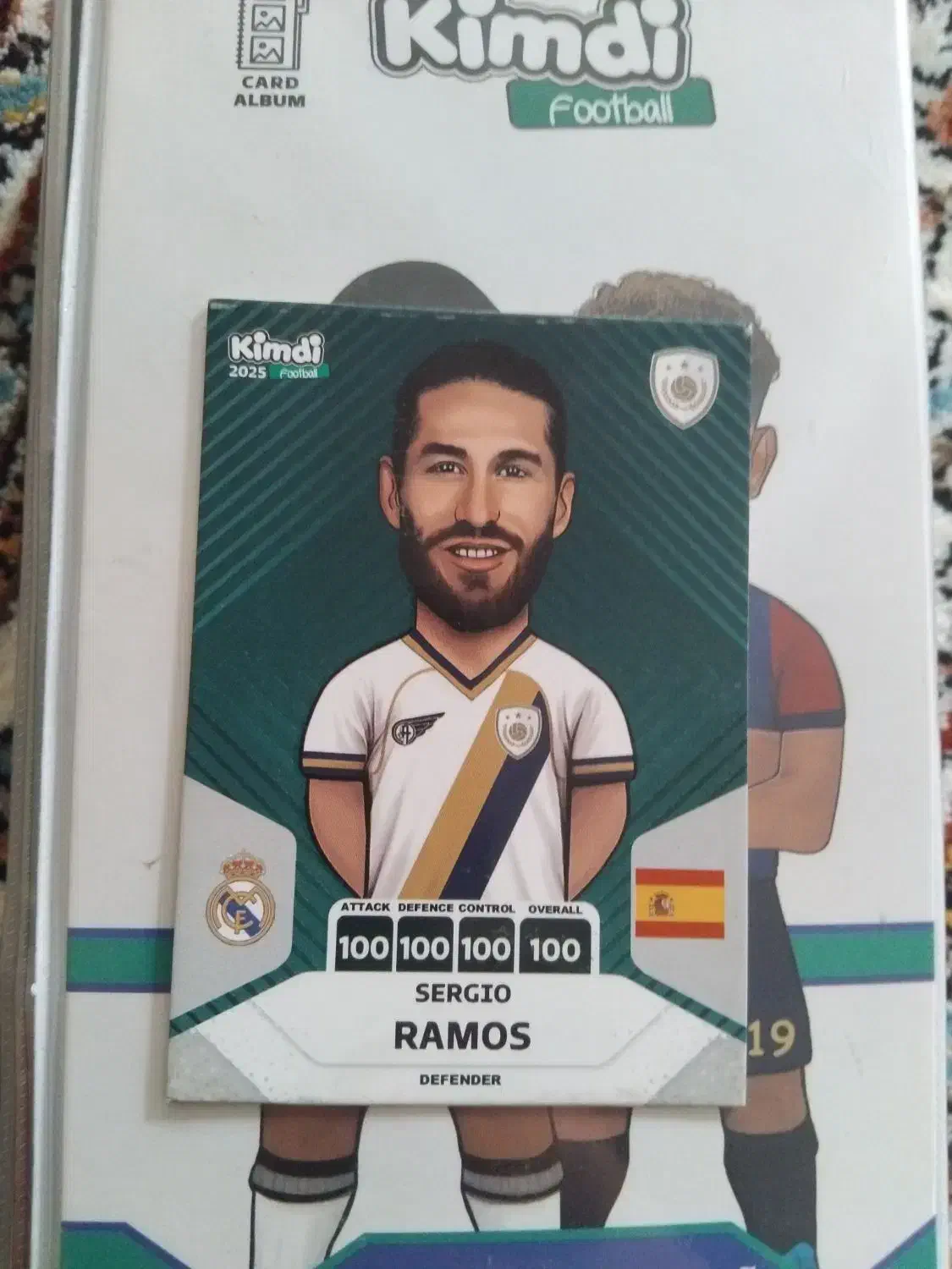 کارت صدسرخیو راموس|اسباببازی|مشگین شهر, |دیوار