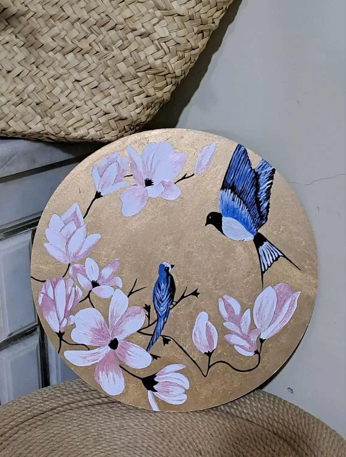 تابلو گچبری مدرن ، تکسچر، ورق طلا|صنایع دستی و سایر لوازم تزئینی|شاهینشهر, گزبرخوار|دیوار