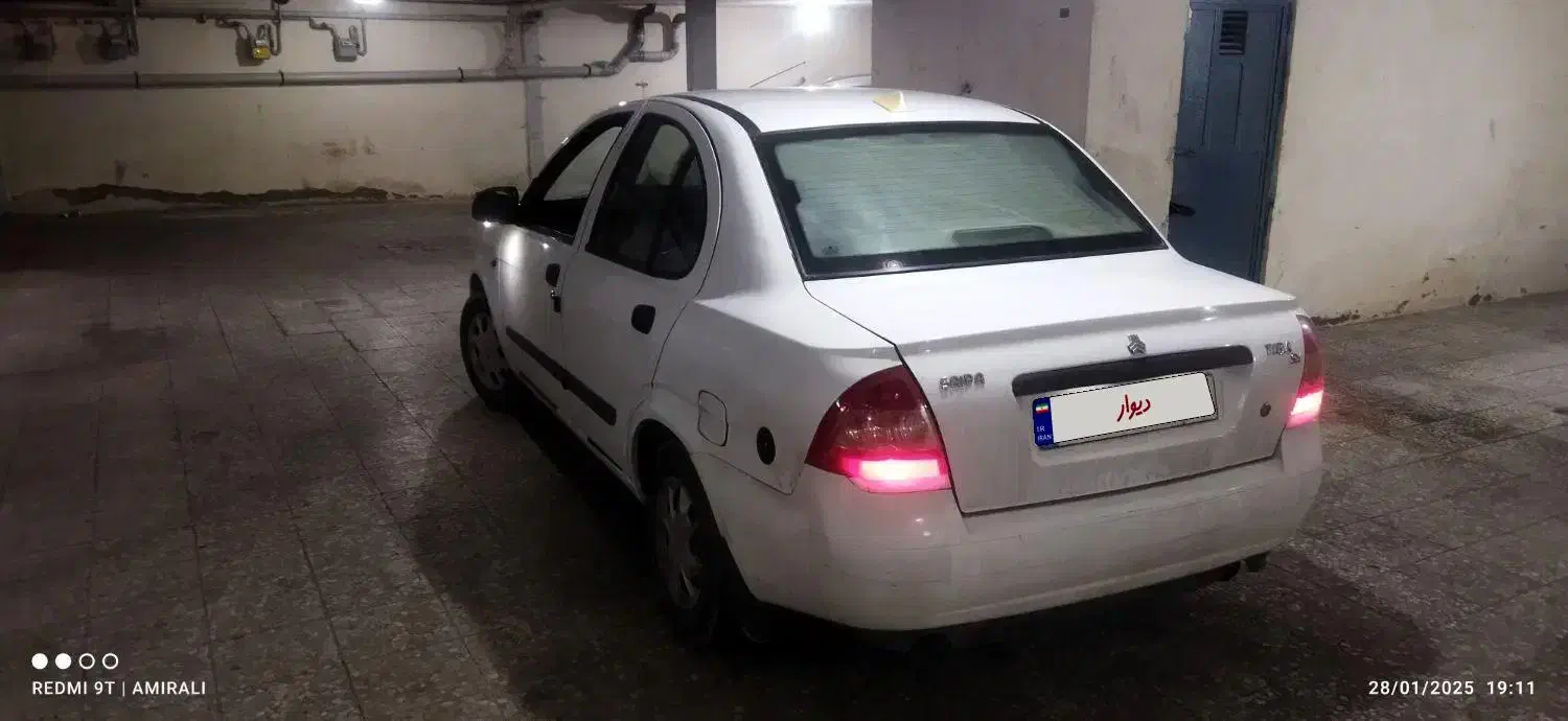 تیبا دوگانه 93 سالم و سلامت|خودرو سواری و وانت|کرج, کیانمهر|دیوار