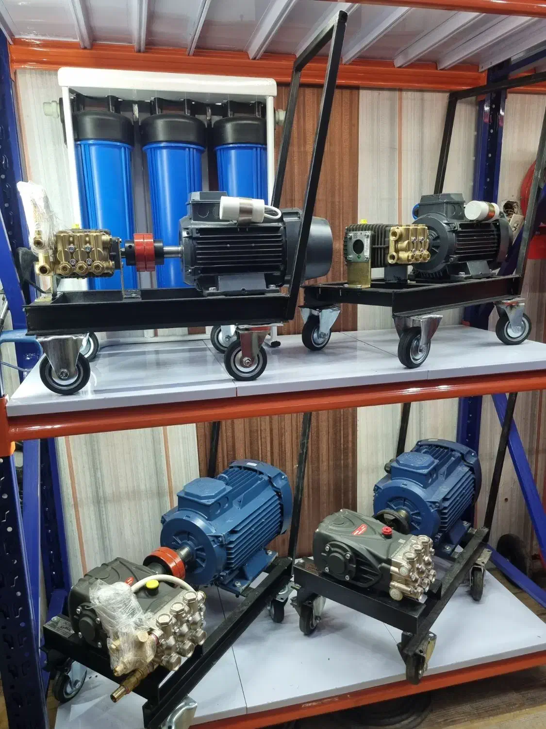 پمپ کارواش صنعتی برتولینی ۱۱۰ بار تکفاز|عمده‌فروشی|یزد, |دیوار