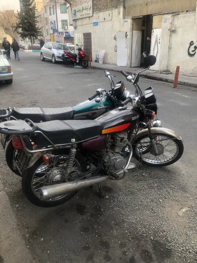 موتور هوندا مزائده|موتورسیکلت|تهران, علم و صنعت|دیوار