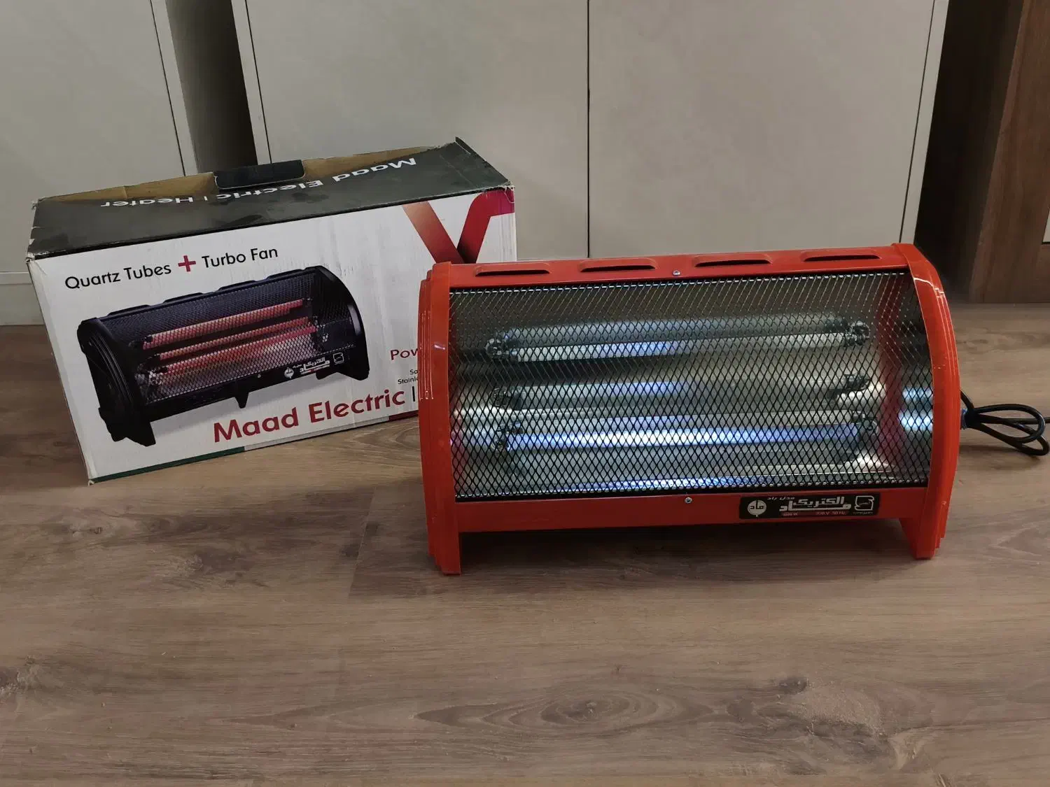 بخاری برقی1800W|بخاری، هیتر، شومینه|بیرجند, |دیوار