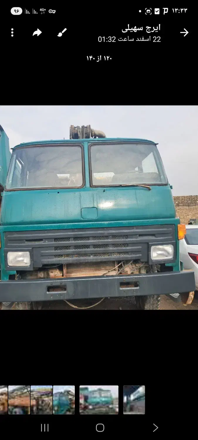 پمپ بتن دکل 28متری شویینگ|خودرو سنگین|چهاردانگه (تهران), |دیوار