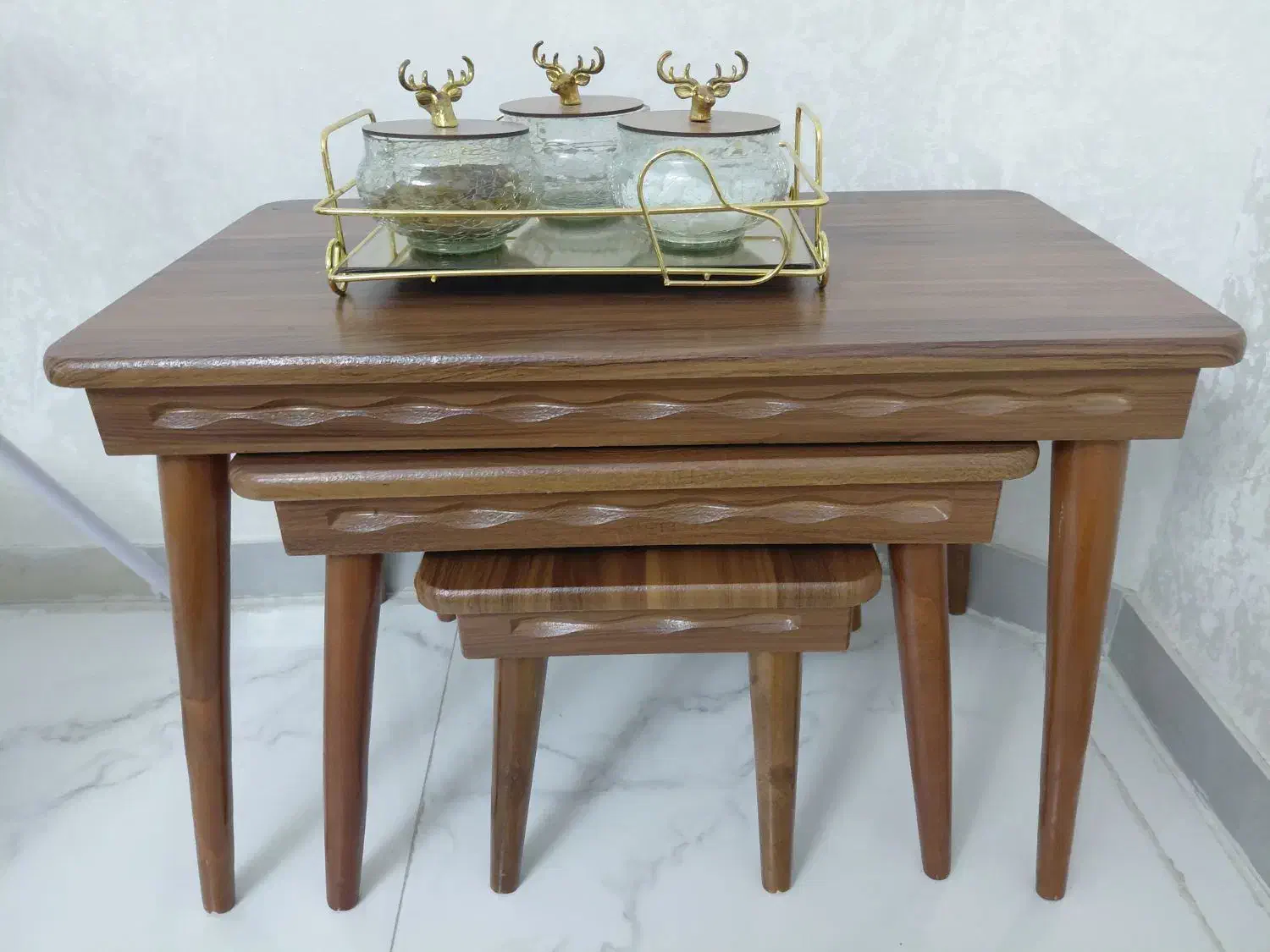 میز عسلی سه تیکه|مبلمان خانگی و میز عسلی|ملارد, |دیوار