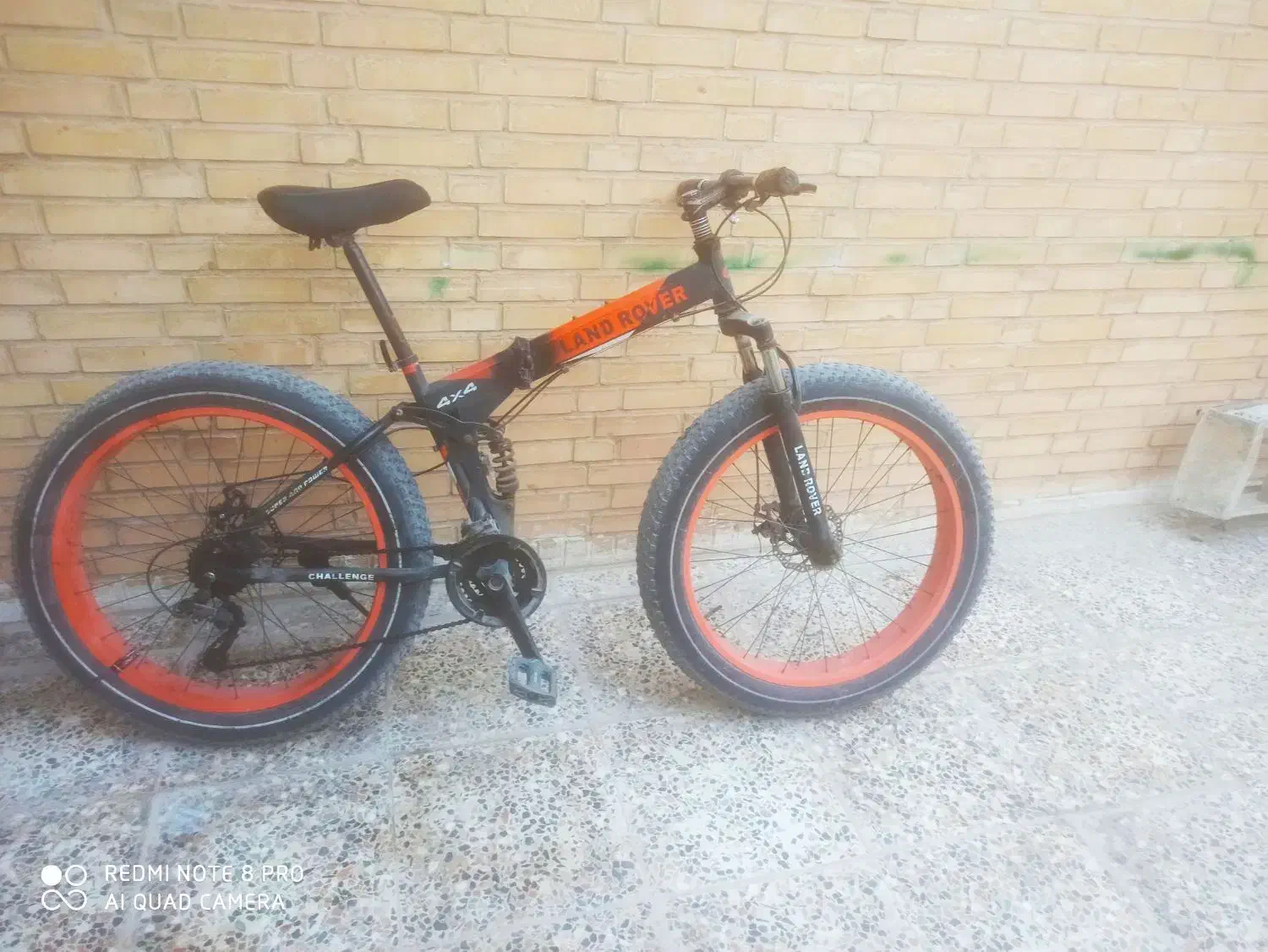 دوچرخه لاستیک پهن تاشو 26|دوچرخه، اسکیت، اسکوتر|امیدیه, |دیوار