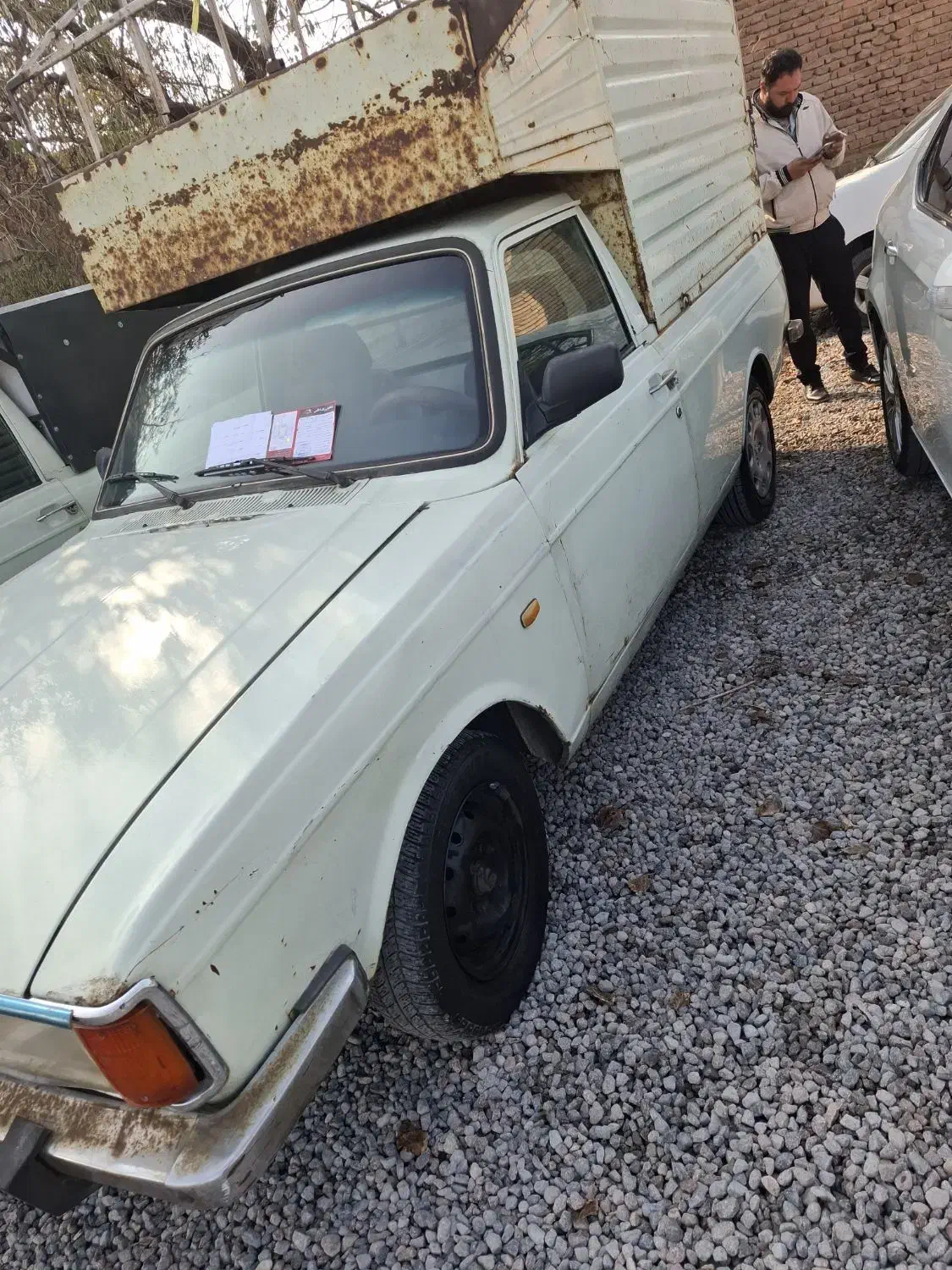 پیکان وانت ۱۳۹۳ دوگانه درحد بدون رنگ تازه تعمیر|خودرو سواری و وانت|تبریز, |دیوار