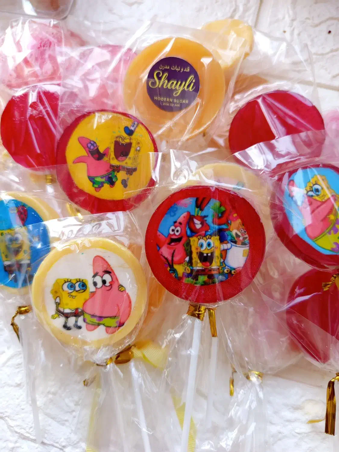 گیفت آبنبات چوبی استیکری تولد|خوردنی و آشامیدنی|گنبد کاووس, |دیوار