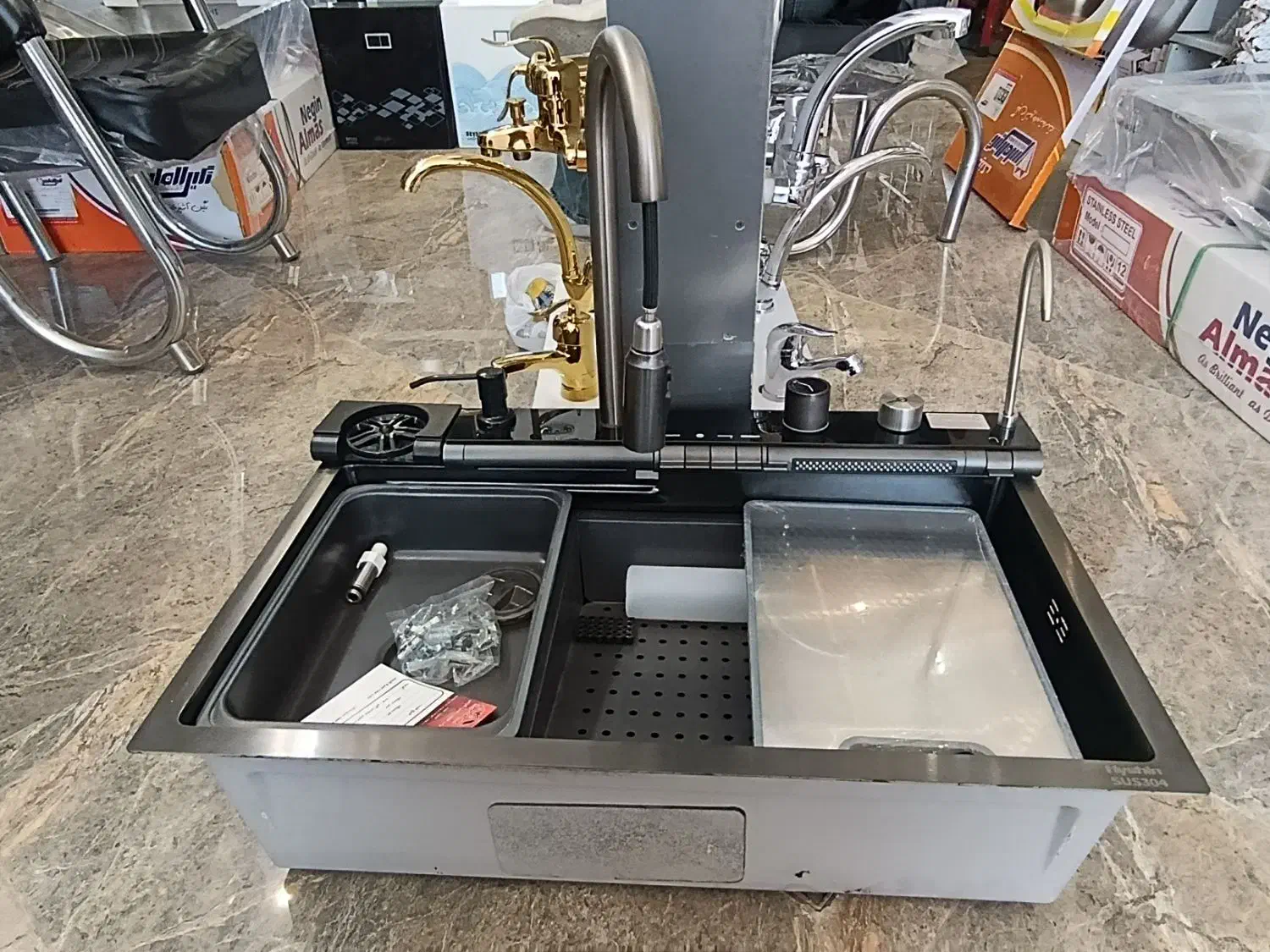 سینک ظرف شویی|مصالح و تجهیزات ساختمان|مشهد, سیس‌آباد|دیوار