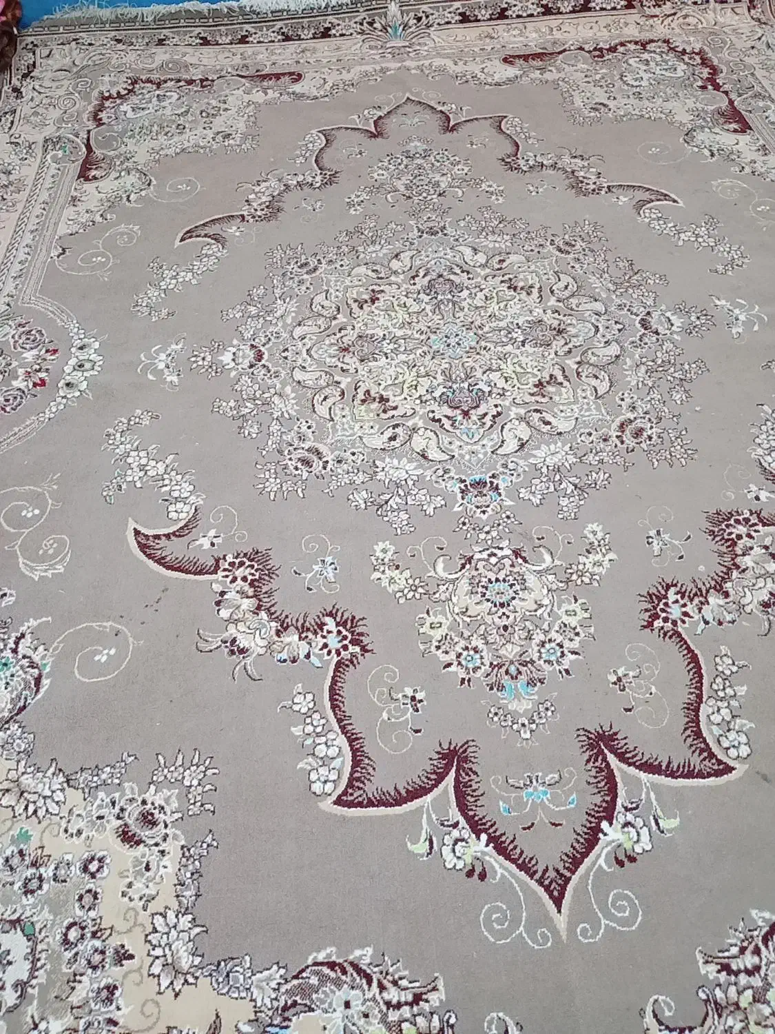 فرش ۱۲متری در حد نو|فرش|بهبهان, |دیوار