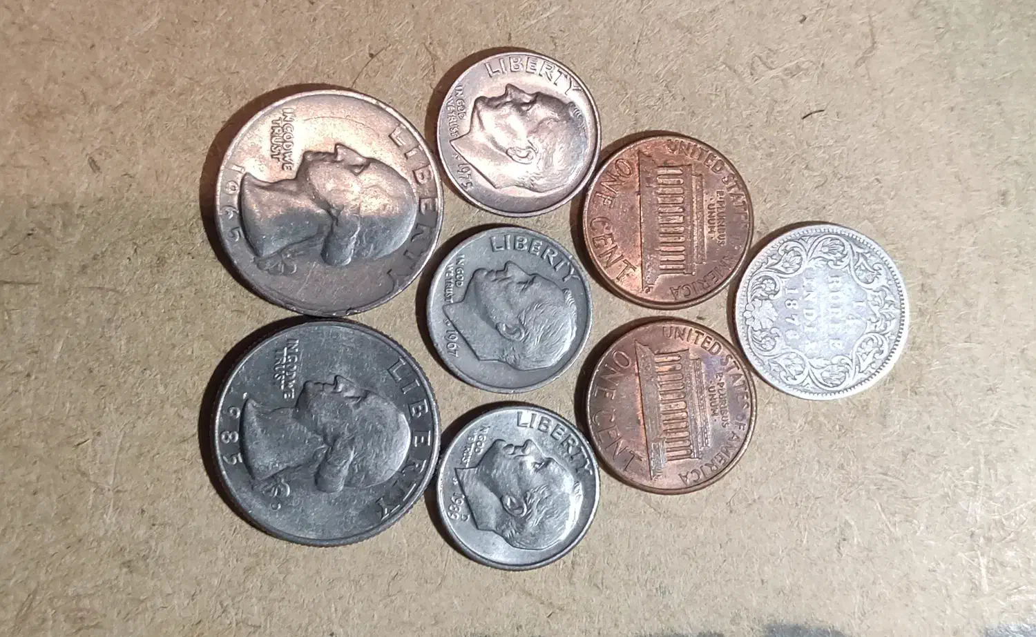 سکه ویکتوریا victoria Queen 1878|کلکسیون سکه، تمبر، اسکناس|رشت, نیکمرام|دیوار